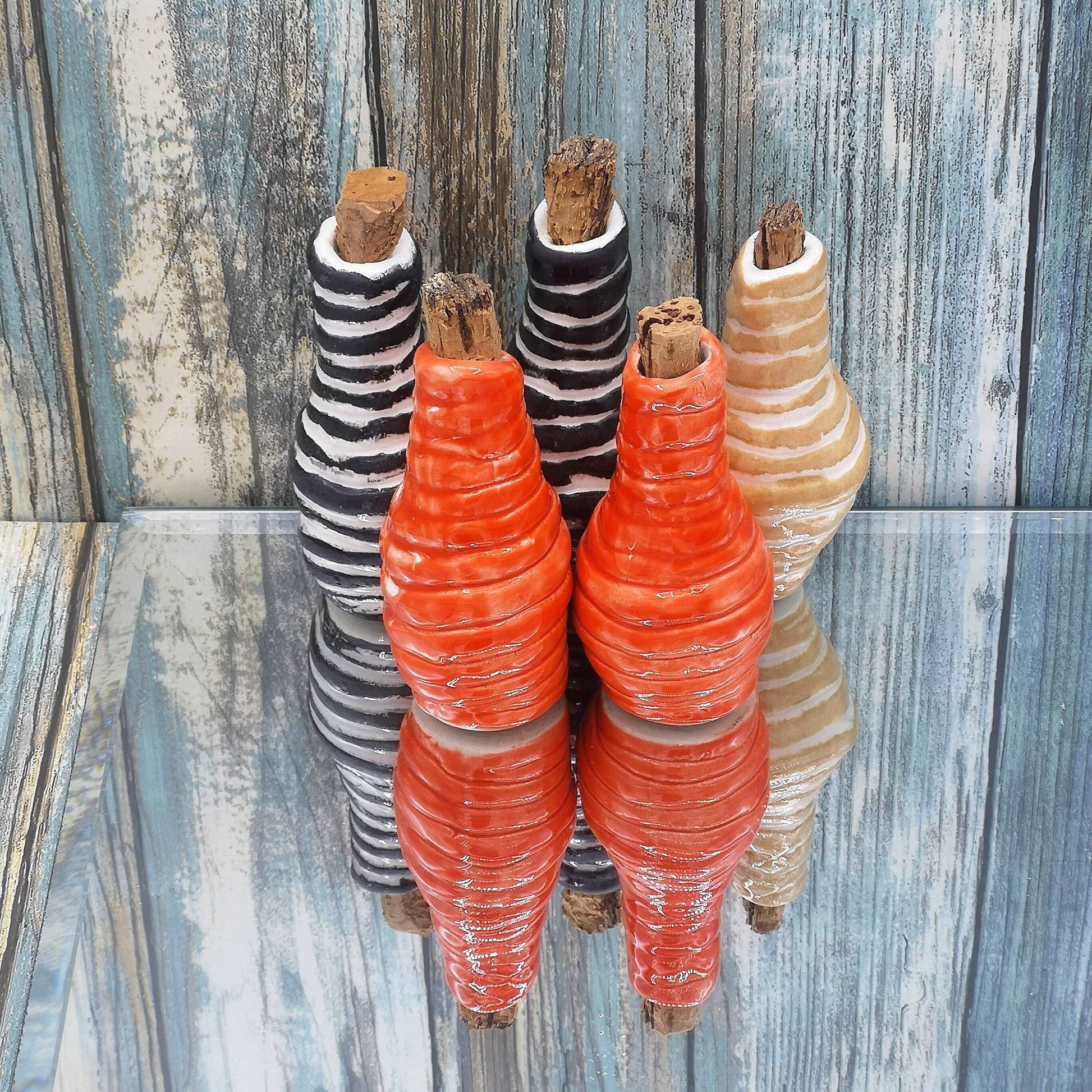 1Pc 85mm Handmade Ceramic Bottle, Cute Wedding Favors Miniature Bottle With Cork, Decorative Small Ceramic Vase, Unique Host Gift, Tea Party