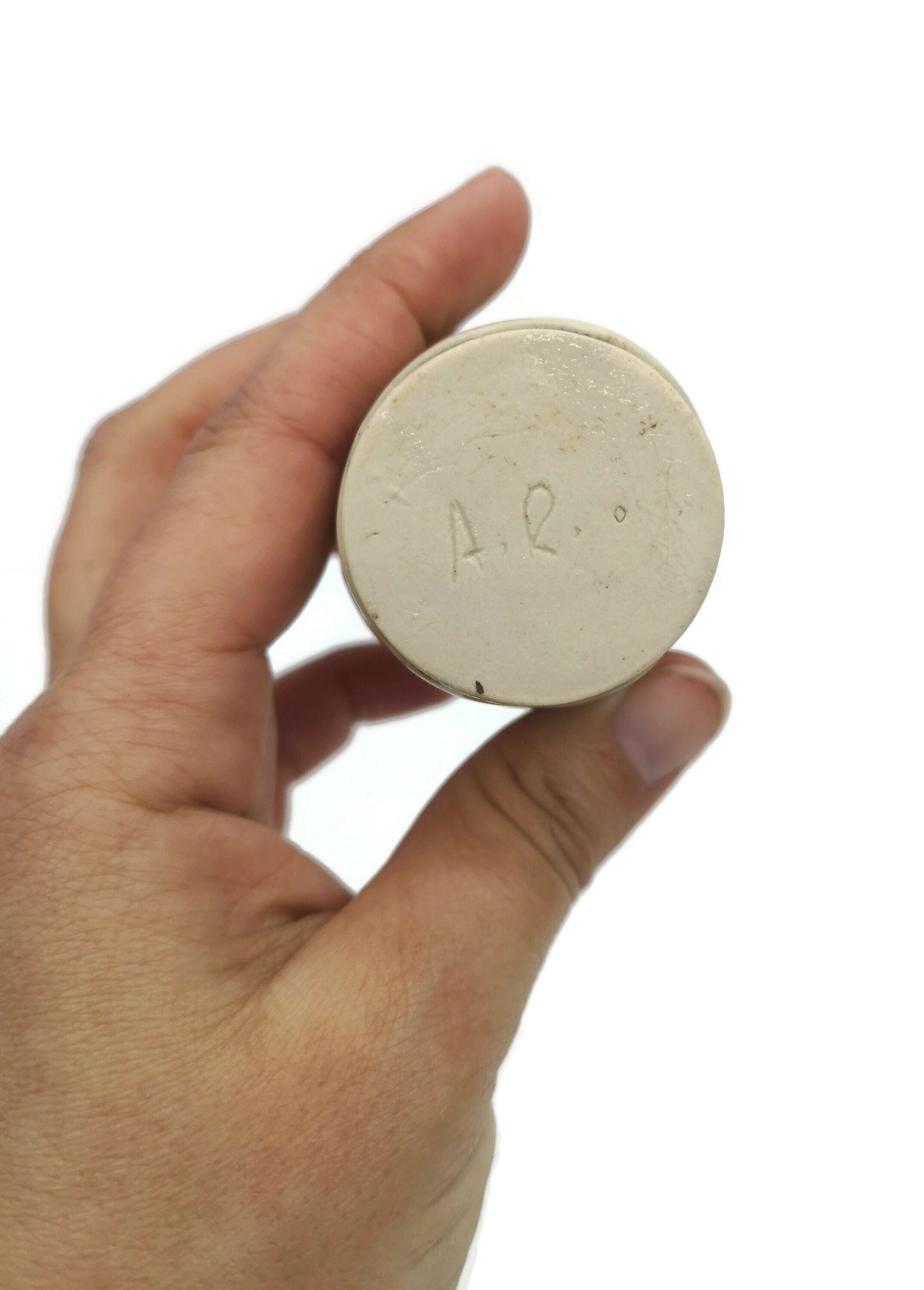 MINIATURE BOTTLE, SMALL Ceramic Bottle With Cork Stopper, Mini Bottles, Handmade Pottery Vase, 9th anniversary gift for wife, mom birthday - Ceramica Ana Rafael