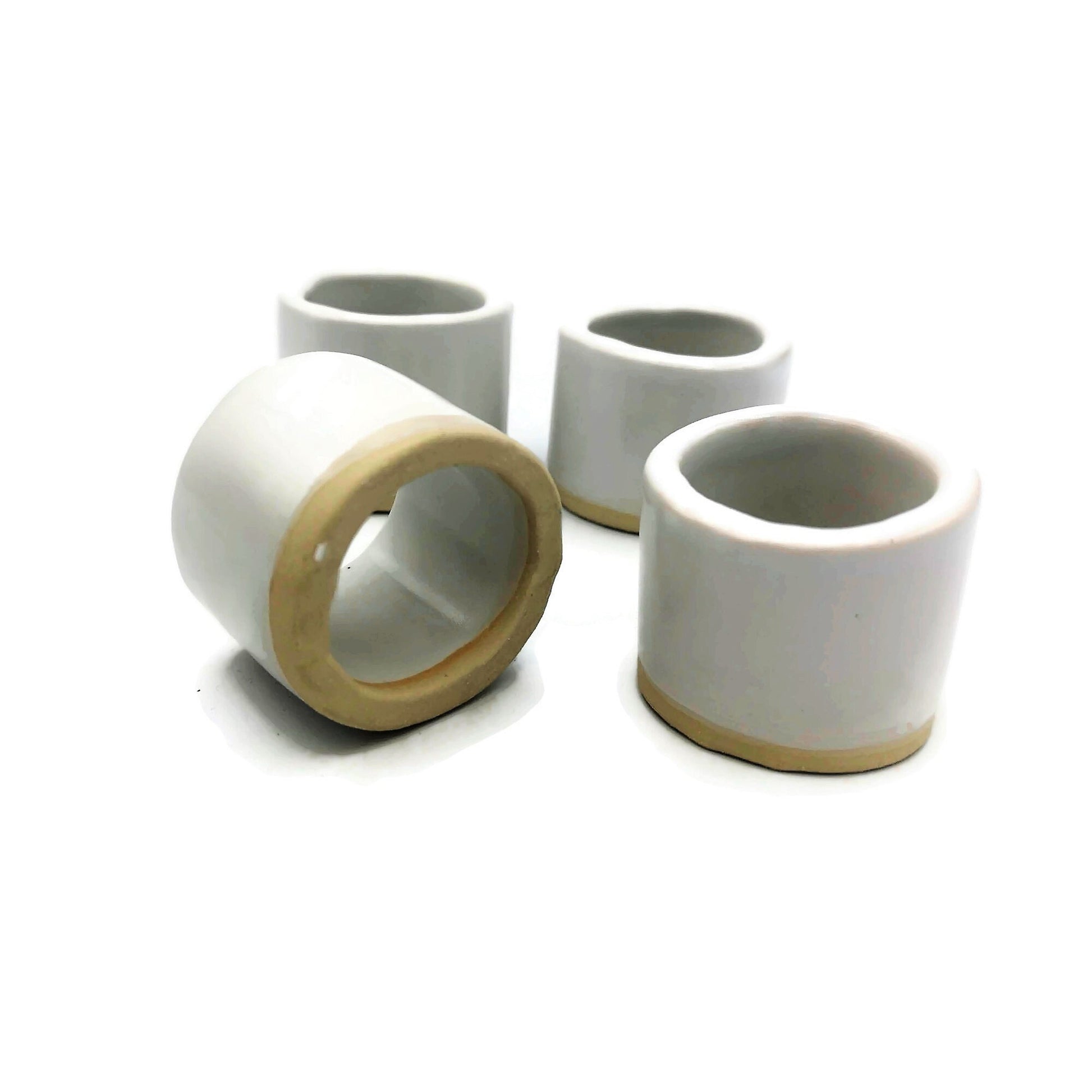 LARGE TUBE BEADS, 1 Pc Unique Clay Beads For Macrame, 35mm Long Ceramic Beads, Decorative Craft Beads With Large Hole 30mm - Ceramica Ana Rafael