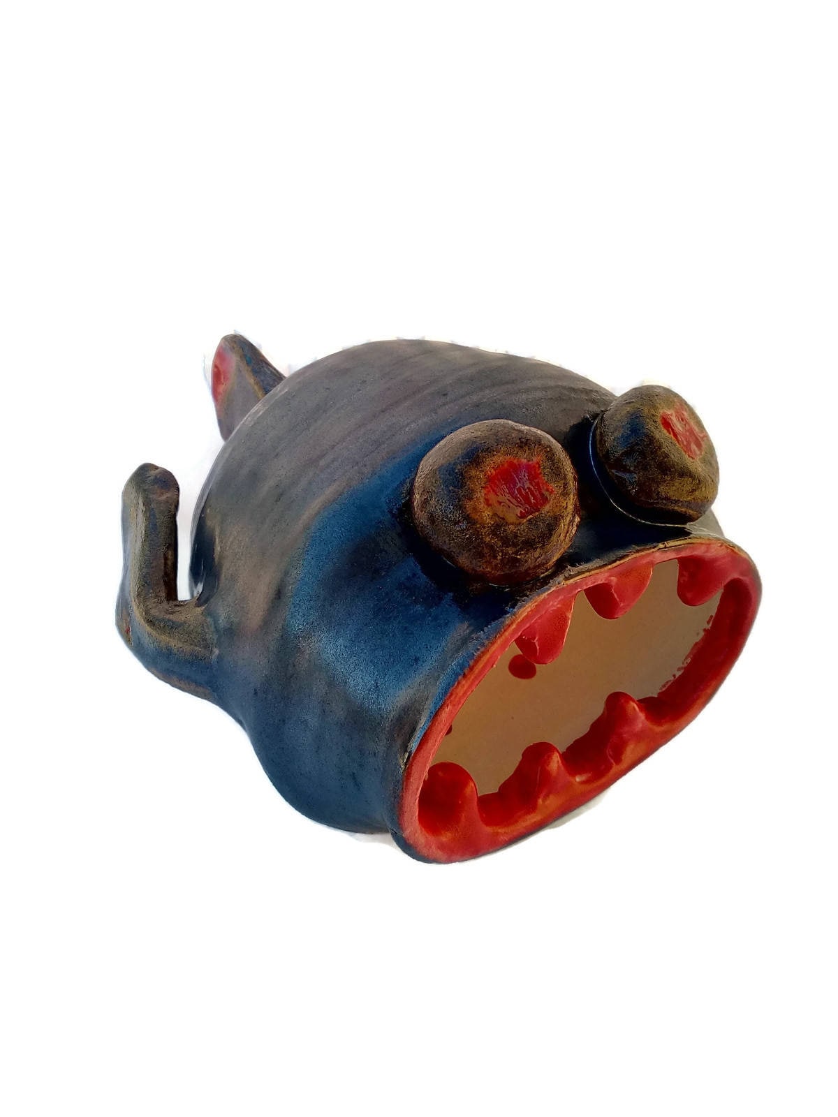 CERAMIC SCULPTURE, FISH Art, Animal Figurine, Modern Clay Sculpture For Table, Contemporary Art, Housewarming Gift First Home - Ceramica Ana Rafael