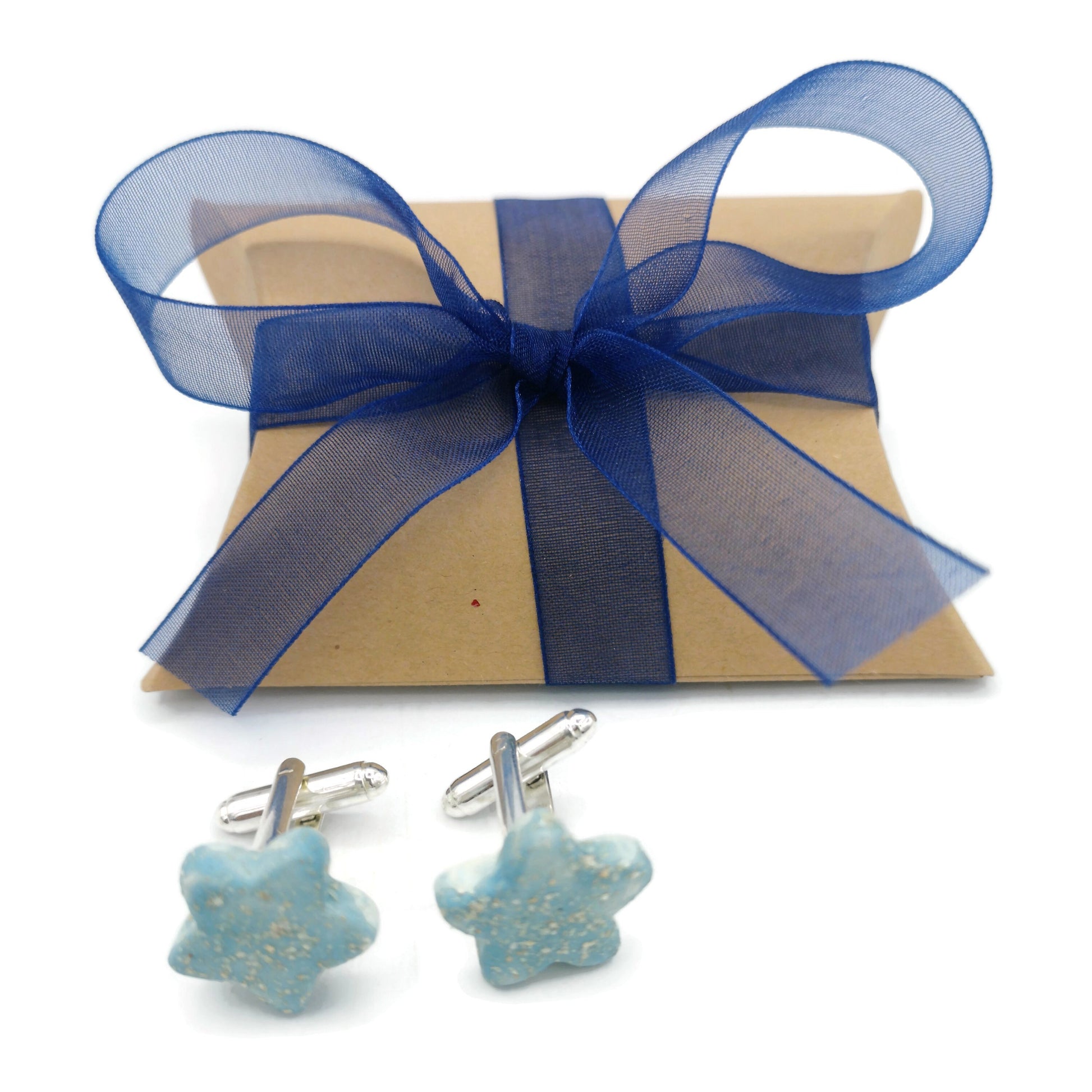 porcelain cufflinks for men, Best Gifts For Him, 9th anniversary gift for husband birthday gift, Fathers Day Gift For Boyfriend - Ceramica Ana Rafael