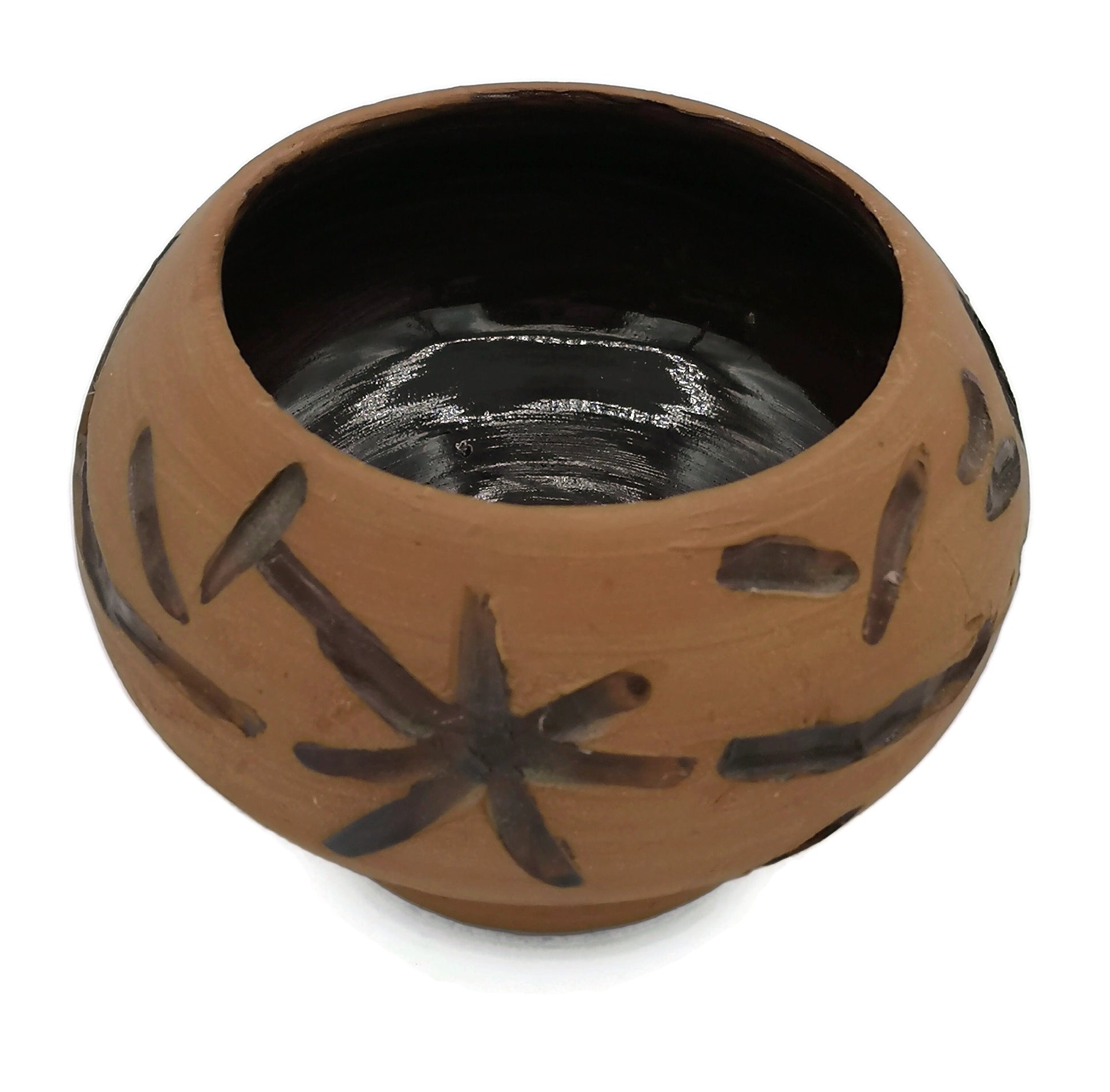 CERAMIC SUCCULENT PLANTER, Terracotta Cache Pot For Cactus, Ceramic Bud Vase Decorative, New Home Gift - Ceramica Ana Rafael