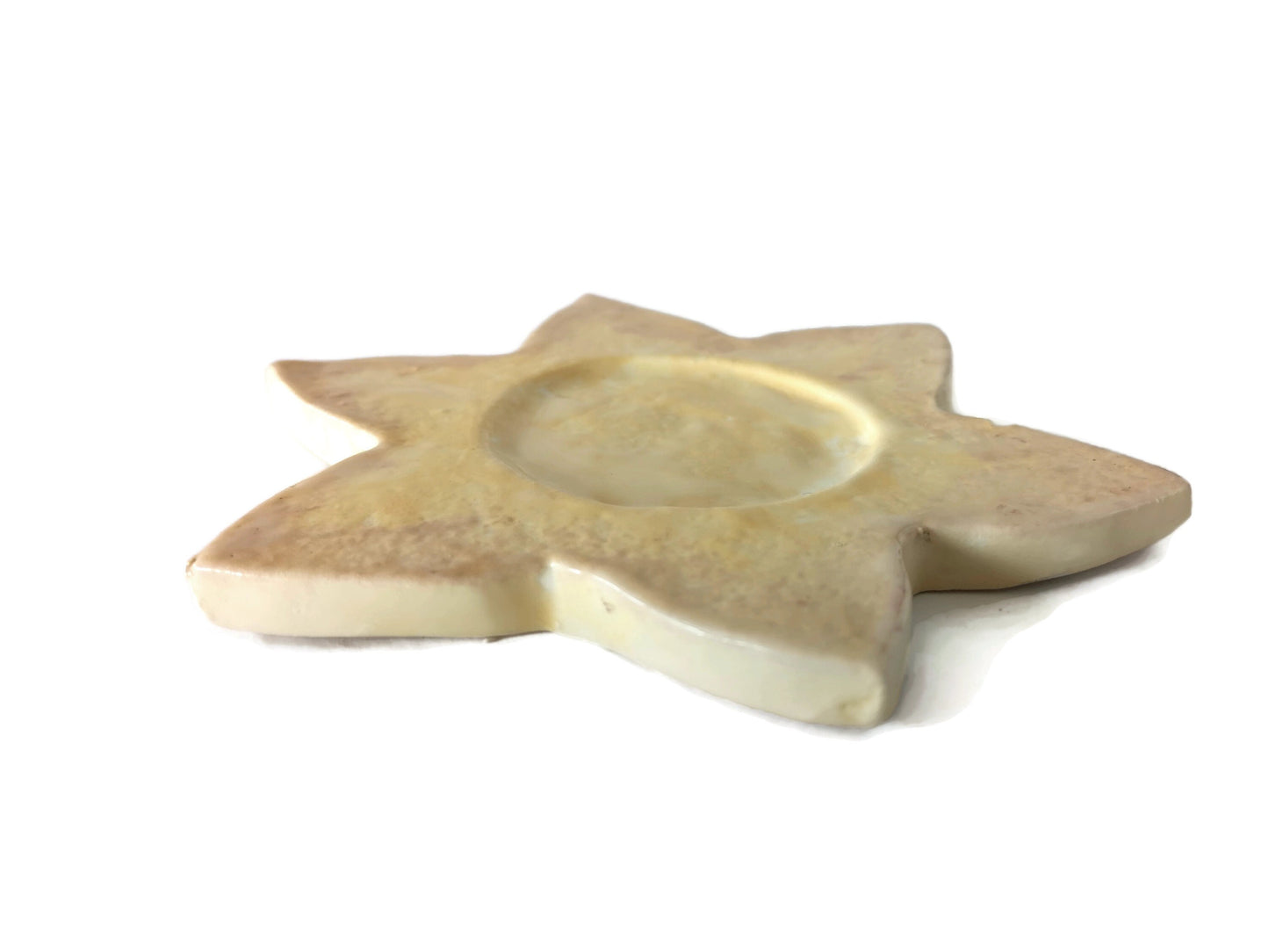 VOTIVE CANDLE HOLDER, Handmade Ceramic Tea Light Holder, Modern Candle Holder With Sun Shape, Best Selling Items, Just Because Gift - Ceramica Ana Rafael