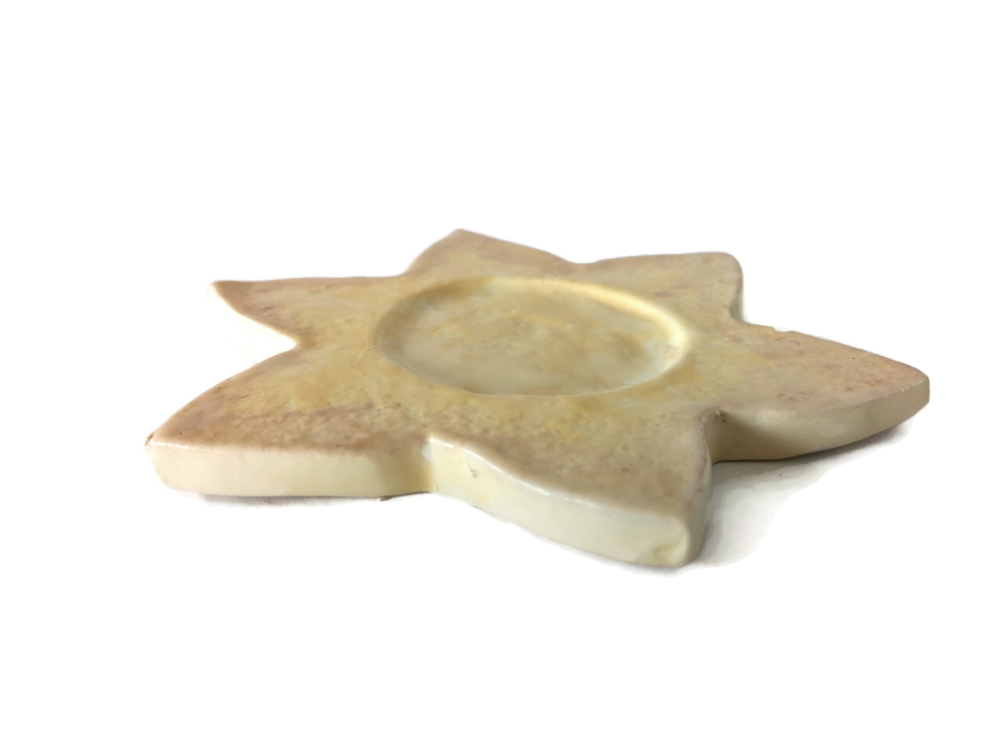 VOTIVE CANDLE HOLDER, Handmade Ceramic Tea Light Holder, Modern Candle Holder With Sun Shape, Best Selling Items, Just Because Gift - Ceramica Ana Rafael