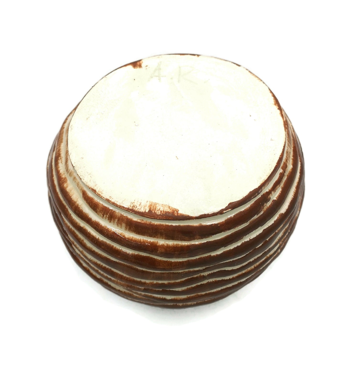 SCULPTURAL CERAMIC VASE, Handmade Textured Farmhouse Vase For Flowers, Decorative Housewarming Gift First Home, Bud Vase - Ceramica Ana Rafael