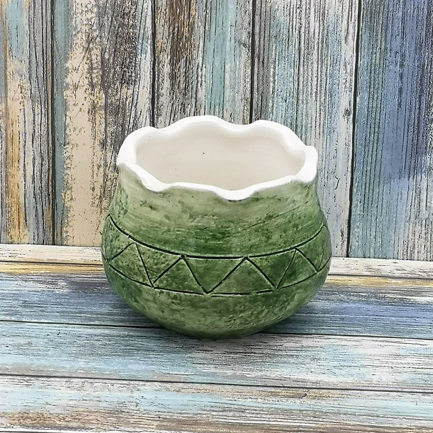 handmade ceramic planter, succulent pots, office desk accessories for women, 9th anniversary gift for wife, housewarming gift first home - Ceramica Ana Rafael