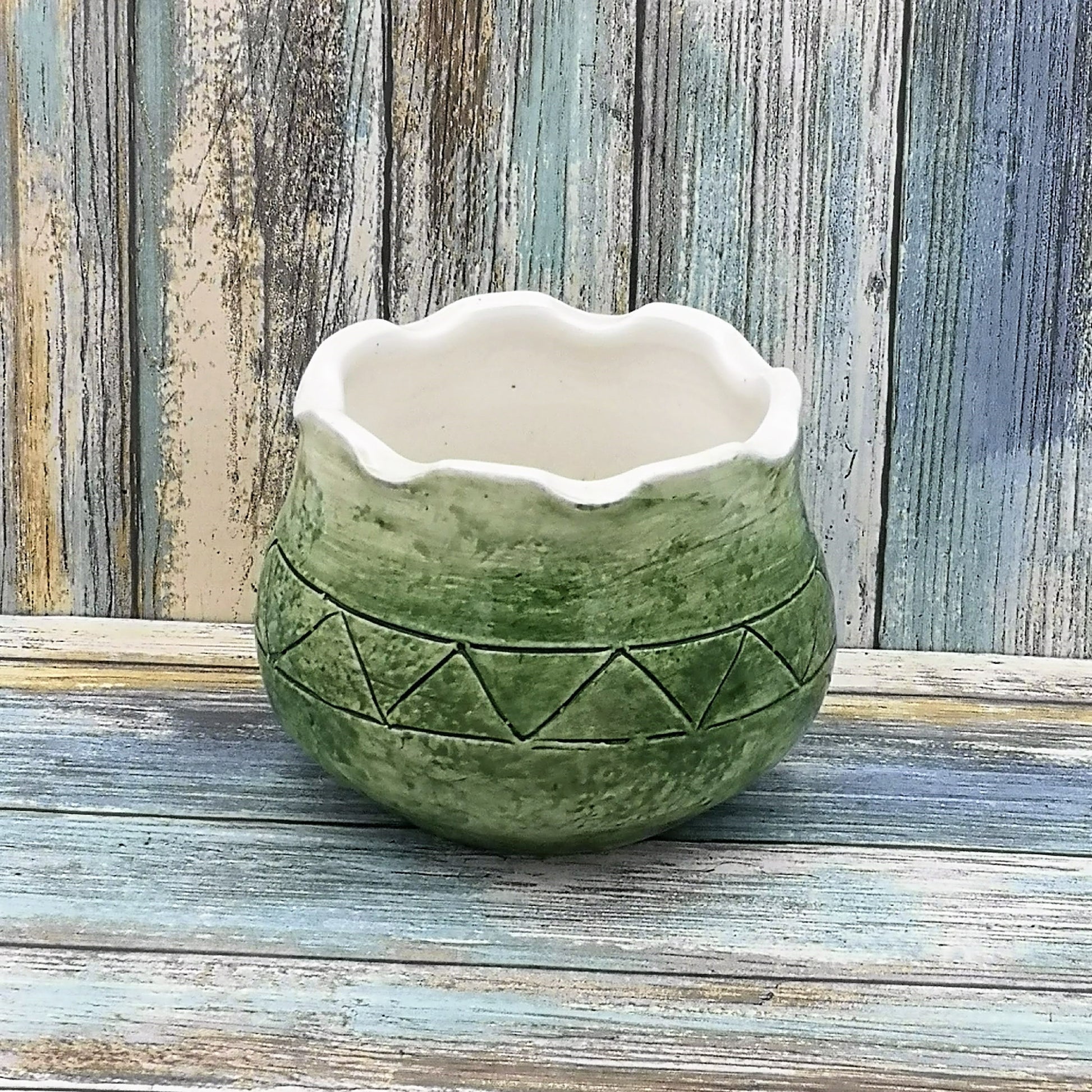 handmade ceramic planter, succulent pots, office desk accessories for women, 9th anniversary gift for wife, housewarming gift first home - Ceramica Ana Rafael