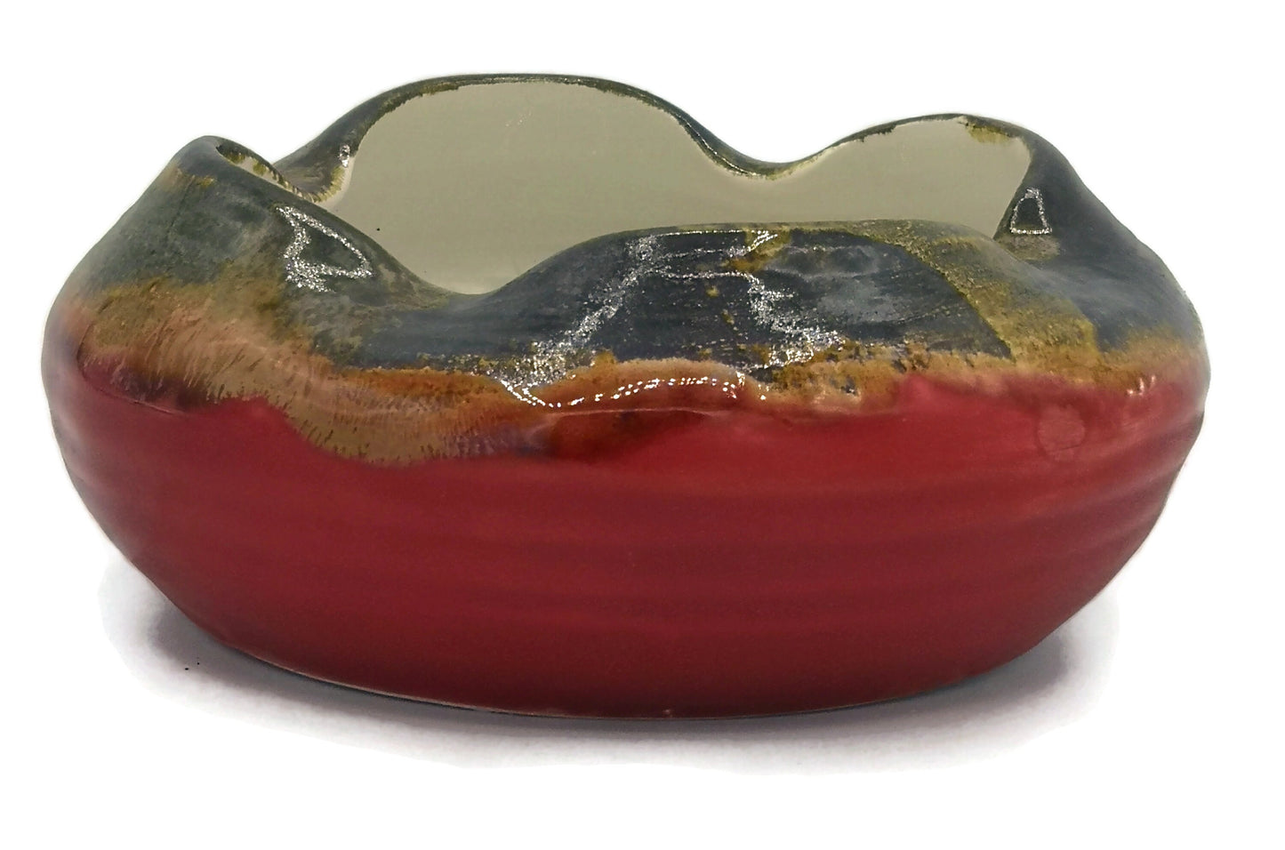 MODERN ASHTRAY, CERAMIC Ashtray, Handmade Pottery Cool Ashtray,Clay Ashtray For Fathers Day Gift - Ceramica Ana Rafael