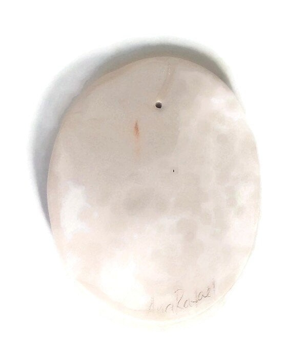 Handmade Ceramic Zodiac Incense Stick Burner For Home Decor, Blue Virgo Birthday Gift For Her, Clay Incense Cone Holder, Mom Gift Idea - Ceramica Ana Rafael