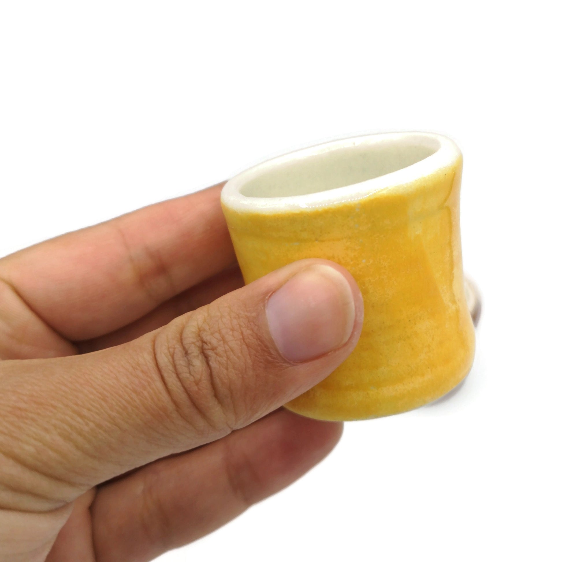 small succulent pot set, plant dad gift, handmade ceramic vase, sister birthday gifts ideas, office desk accessories for women, best - Ceramica Ana Rafael