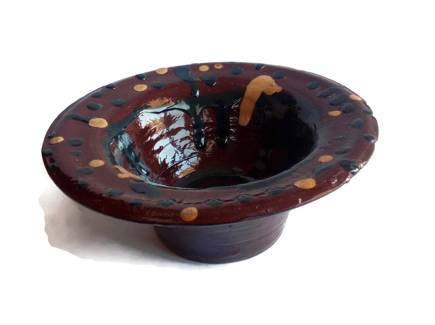 Handmade Ceramic Bowl, Decorative Bowl, Dad Birthday Gift From Daughter, Trinket Bowl Hand Thrown Clay Bowl, Key Bowl, Shaving Bowl - Ceramica Ana Rafael