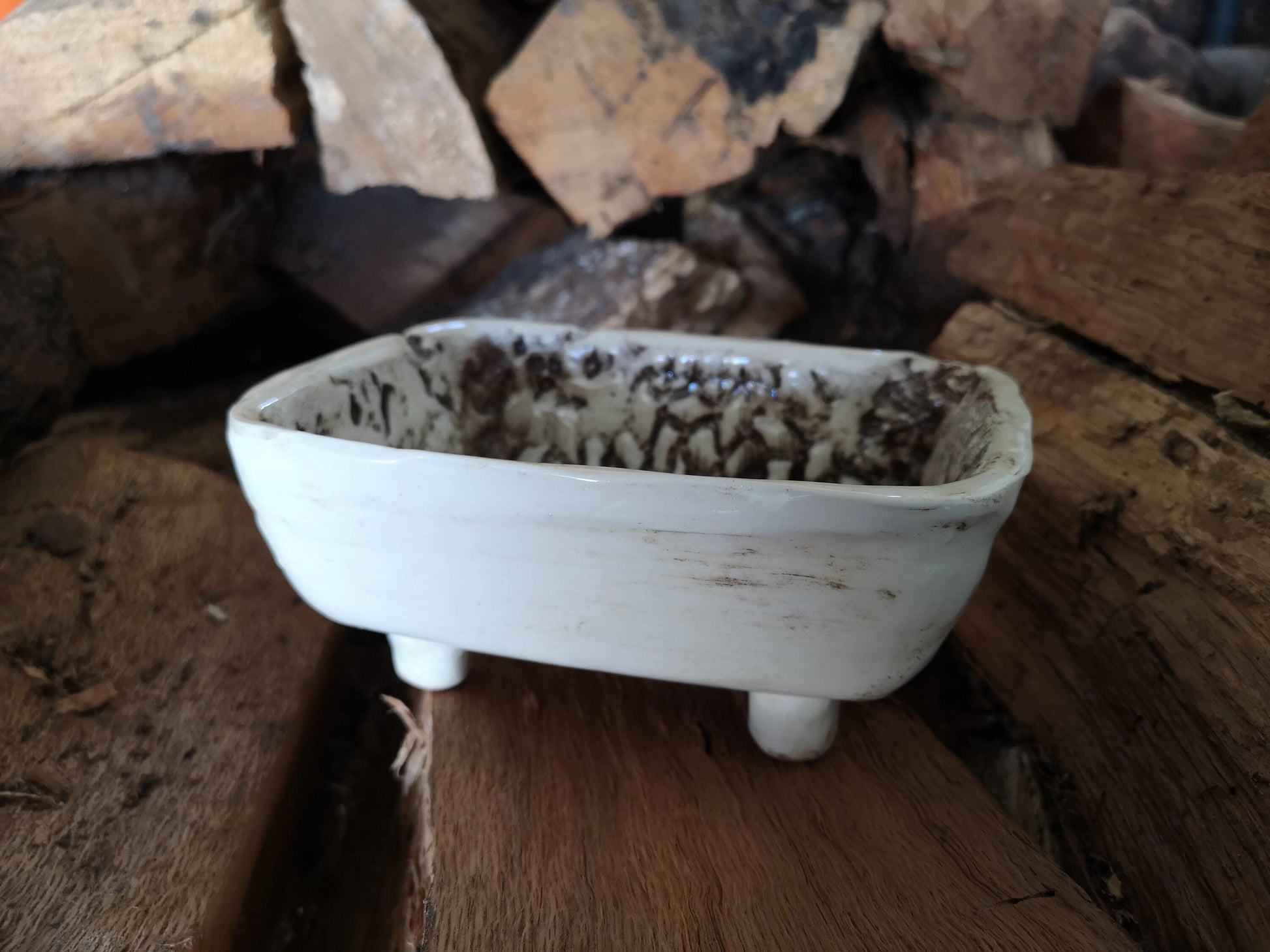 TRINKET BOWL, DECORATIVE Bowl With Feet, Handmade Elegant Tableware For Dining Room Decor, Key Bowl - Ceramica Ana Rafael
