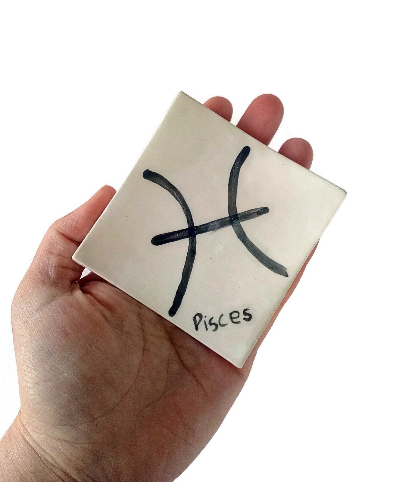 Zodiac Tray Ring Dish, Clay Jewelry Dish, Mothers Day Gift For Grandma, Ring Holder Dish Best Gifts For Her, Mom Birthday Gift From Daughter - Ceramica Ana Rafael