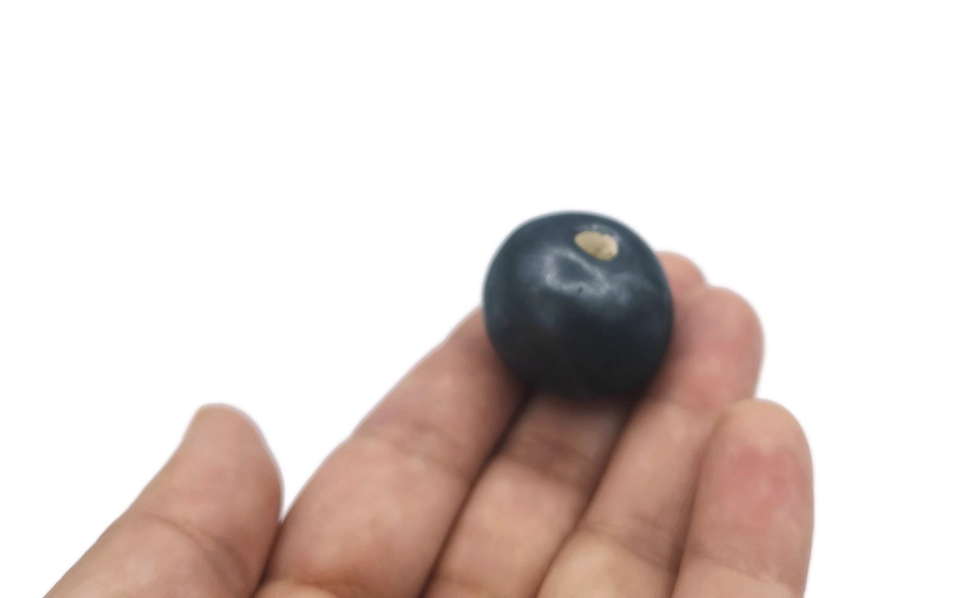 1Pc 30/25/20mm Handmade Ceramic Extra Large Macrame Beads with Large Holes 7mm- Round Clay Beads for Unique Jewelry Making - Bubblegum Style - Ceramica Ana Rafael