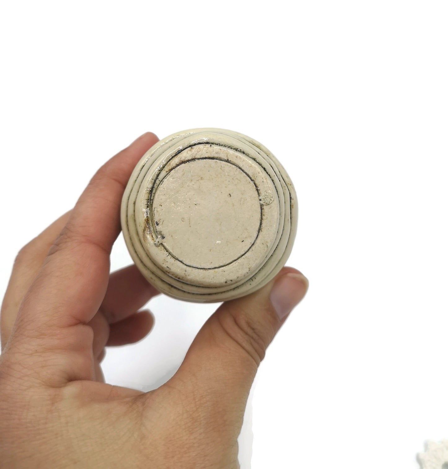 MINIATURE BOTTLE, SMALL Ceramic Bottle With Cork Stopper, Mini Bottles, Handmade Pottery Vase, 9th anniversary gift for wife, mom birthday - Ceramica Ana Rafael