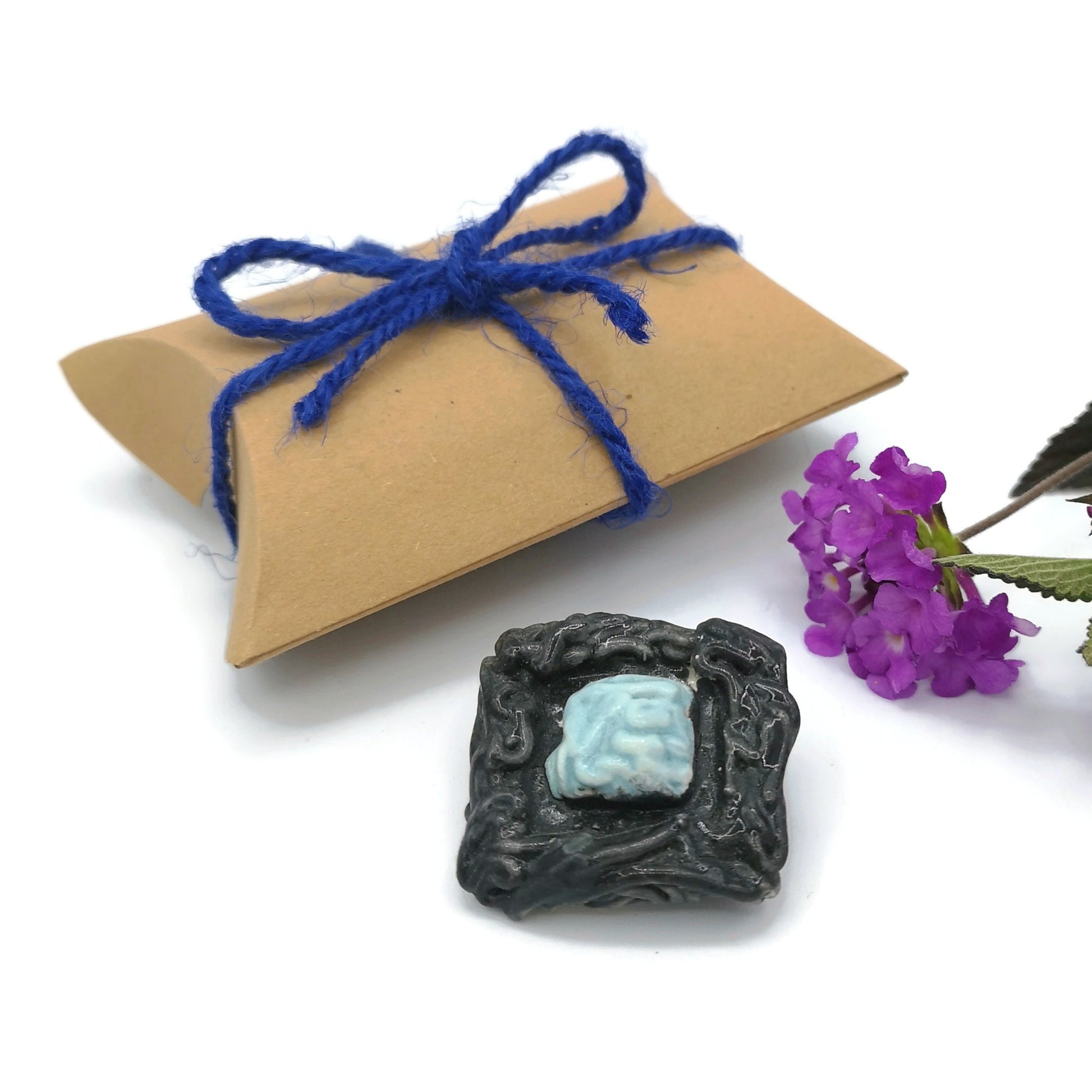 Clay Brooch Pin For Women, Mothers Day Gift For Grandma, Handmade Ceramic Jewelry Cameo Brooch, Best Sellers Mom Birthday Gift From Daughter - Ceramica Ana Rafael