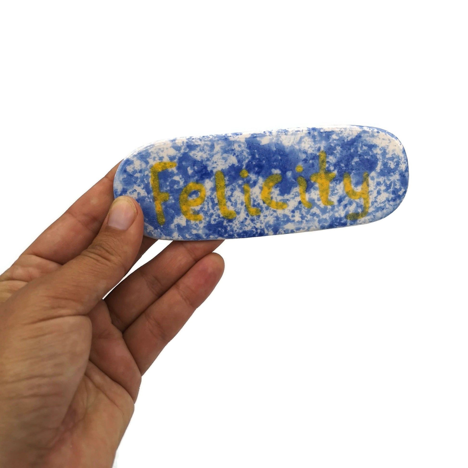 4Pcs Handwriting Ornament Wall Art, Housewarming Gift First Home, Trend Ceramic Tiles, Best Sellers Gifts For Women, Mom Birthday Gift - Ceramica Ana Rafael