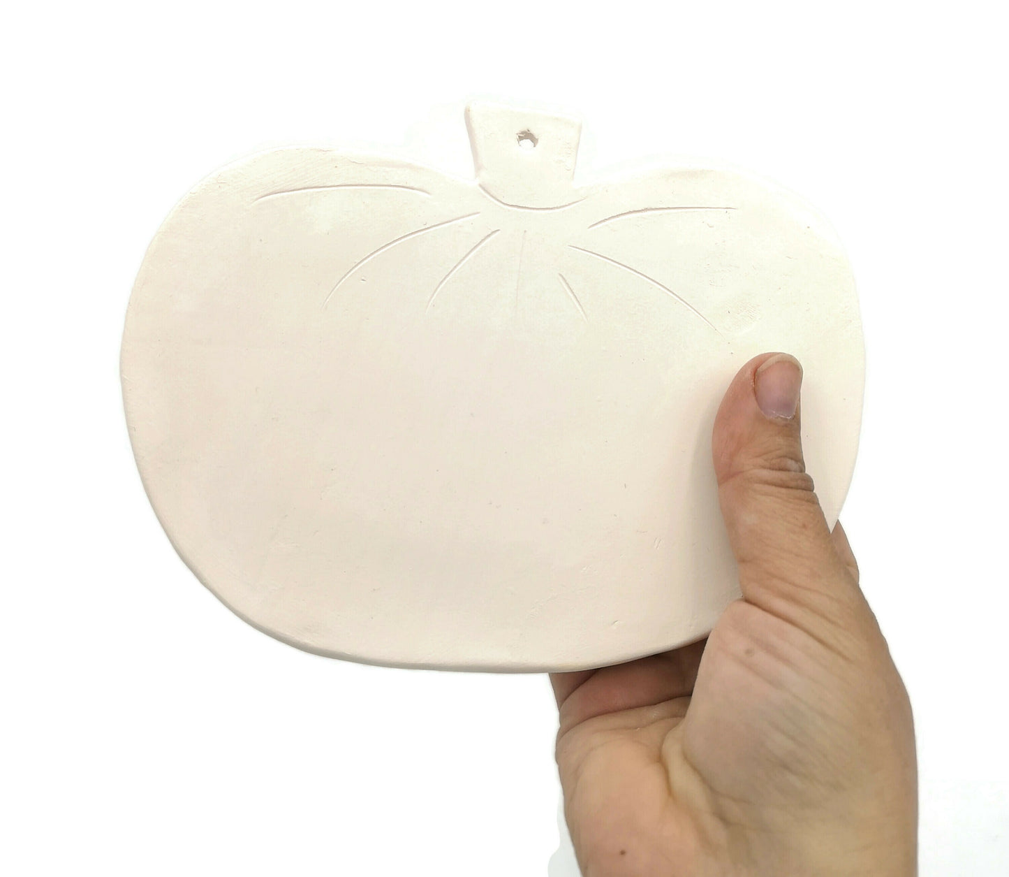 2Pc Large Ceramic Bisque Blank Pumpkin Ready To Paint For Halloween Decor Wall Hanging, Best Sellers DIY Craft Kit For Adults - Ceramica Ana Rafael