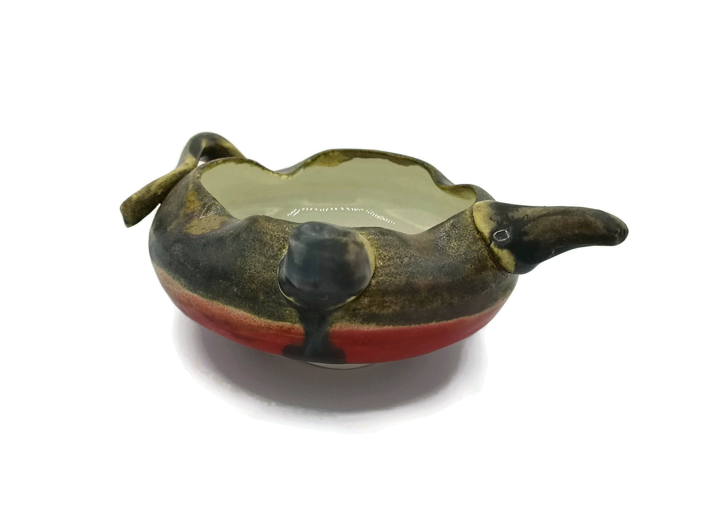 MODERN ASHTRAY, CERAMIC Ashtray, Handmade Pottery Cigar Ashray Decorative - Ceramica Ana Rafael