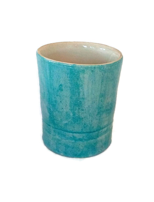 CERAMIC TUMBLER No HANDLE, Coffee Mug Handmade Pottery, Best Gifts For Him, Valentines Day Gift, Housewarming Gift First Home, Keep Cup - Ceramica Ana Rafael