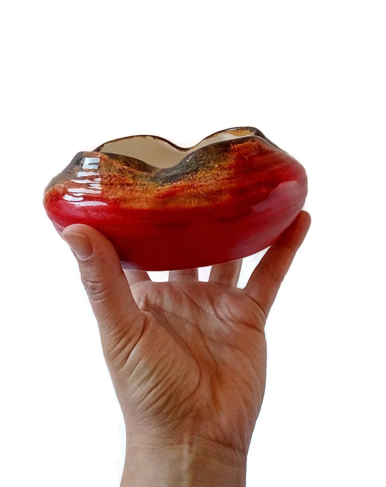 MODERN ASHTRAY, CERAMIC Ashtray, Handmade Pottery Cool Ashtray,Clay Ashtray For Fathers Day Gift - Ceramica Ana Rafael