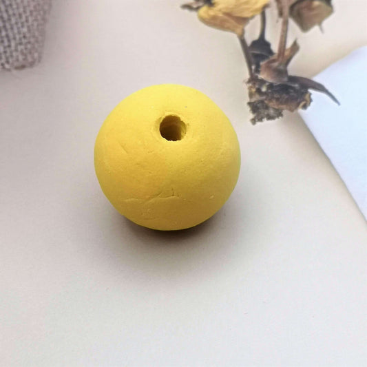 1Pc 25mm macrame beads for jewelry making, handmade ceramic beads large hole, oversized porcelain bubblegum beads, best sellers unique beads