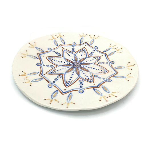 Large Ceramic Plates, Portuguese Pottery Plate, Mothers day gift From Daughter, Best Gifts For Her, Mom Birthday Gift For Women - Ceramica Ana Rafael
