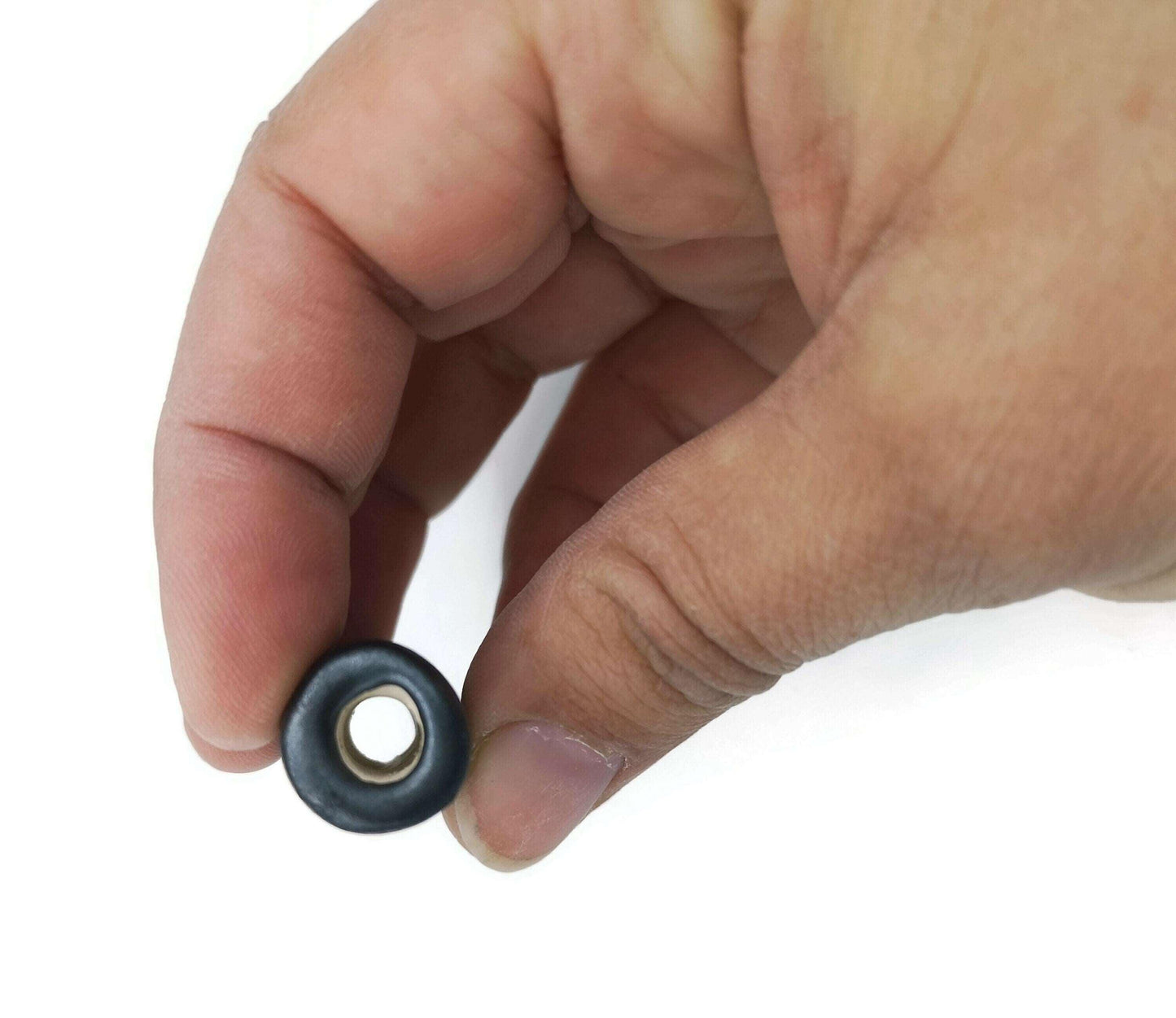 1Pc 35mm Large Tube clay beads for jewelry making supplies, ceramic macrame beads large hole, beard beads for hair braids, dreadlock beads