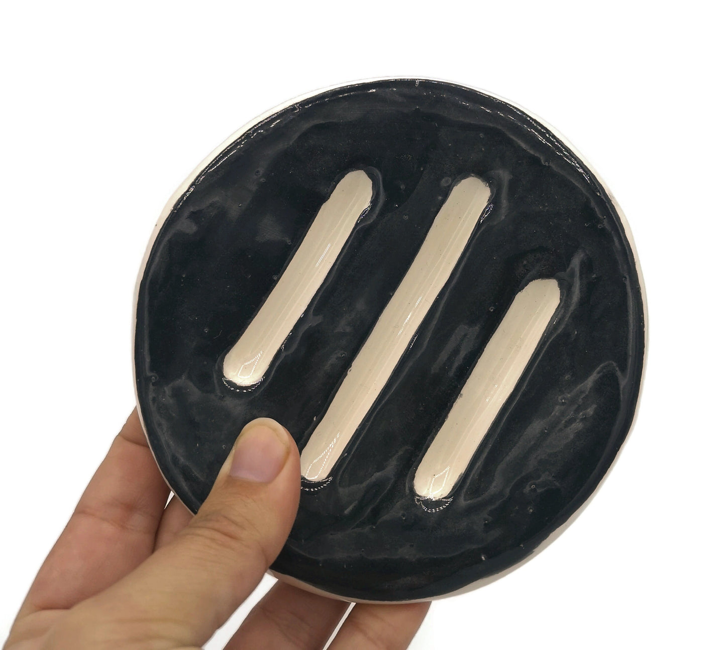 CERAMIC SOAP DISH, Ceramic Soap Dish, Eco Friendly Bathroom Accessories, Zero waste Clay Pottery Soap Dish Drain - Ceramica Ana Rafael