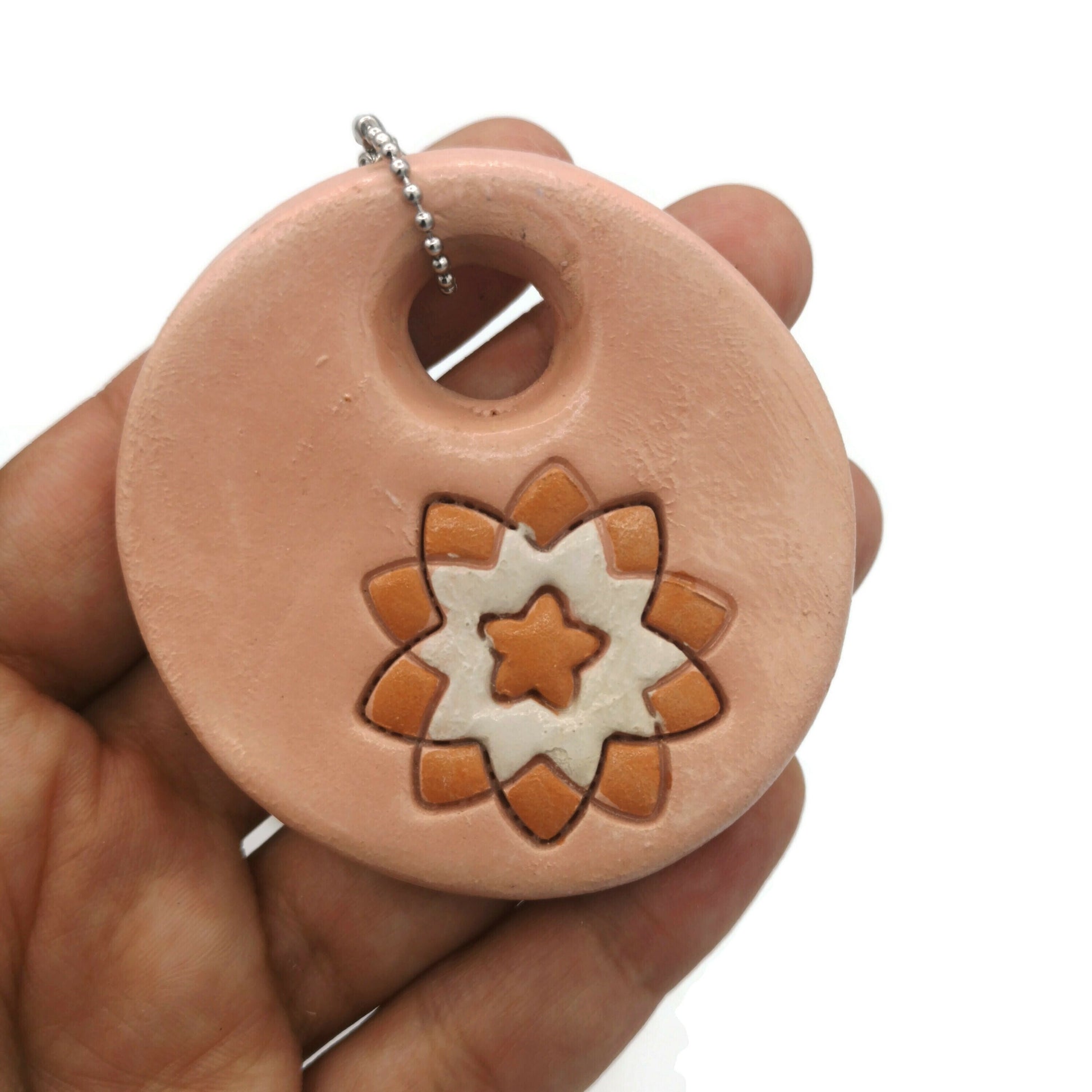 Aesthetic Necklace, Handmade Ceramic Best Gifts For Her, Best Sellers Statement Necklace Mom Birthday Gifts From Daughter, 9th anniversary - Ceramica Ana Rafael