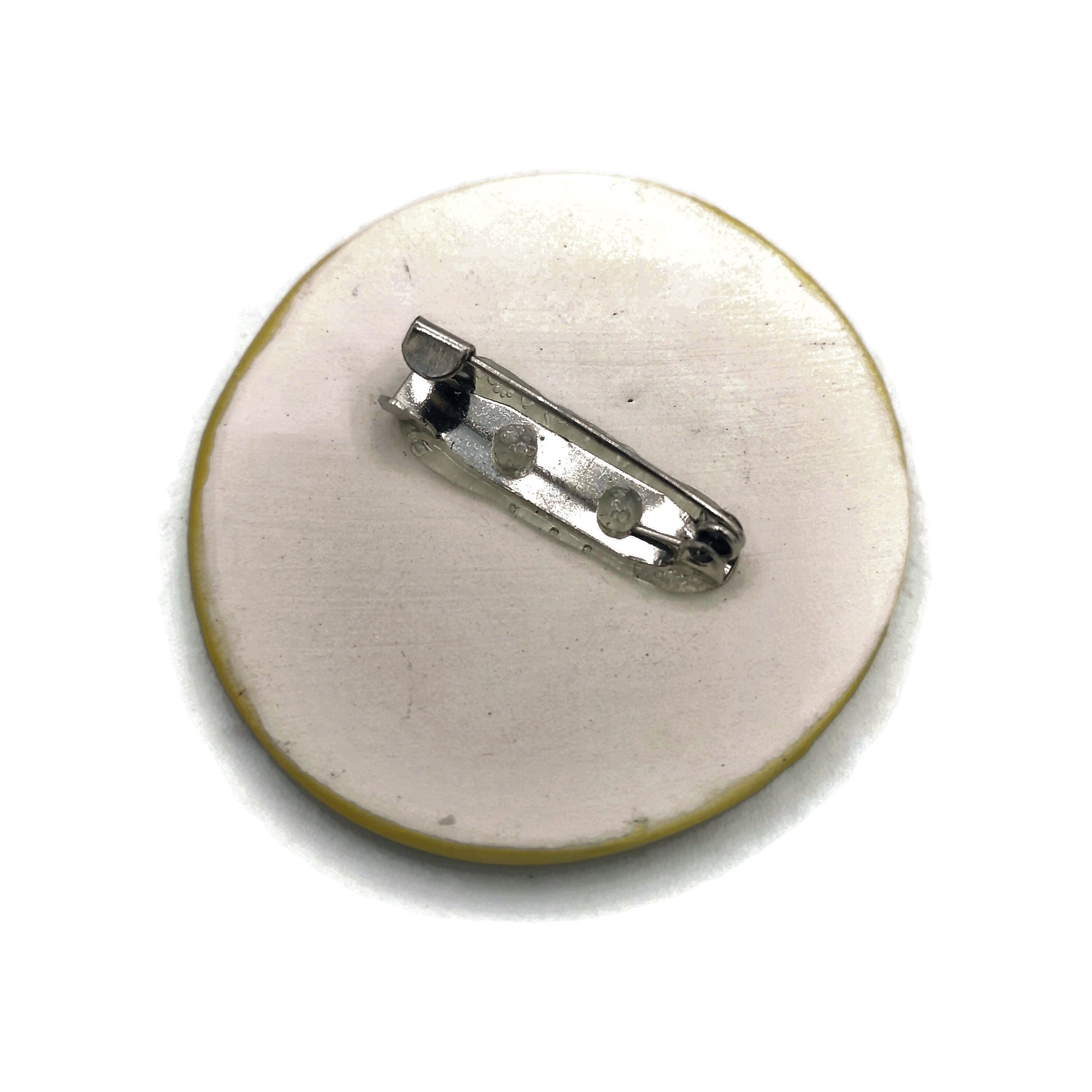 Ceramic Jewelry Broach Pin, Mothers Day Gift For Grandma, Mom Birthday Gift For Women Trending Now Brooch, 9th Anniversaryry Gift For Wife - Ceramica Ana Rafael