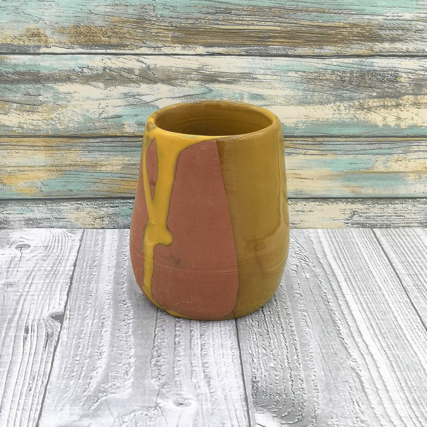 CERAMIC UTENSIL HOLDER, Modern Ceramic Vase, Large Utensil Kitchen Holder Vase, Custom Utensil Organizer, Studio Pottery - Ceramica Ana Rafael