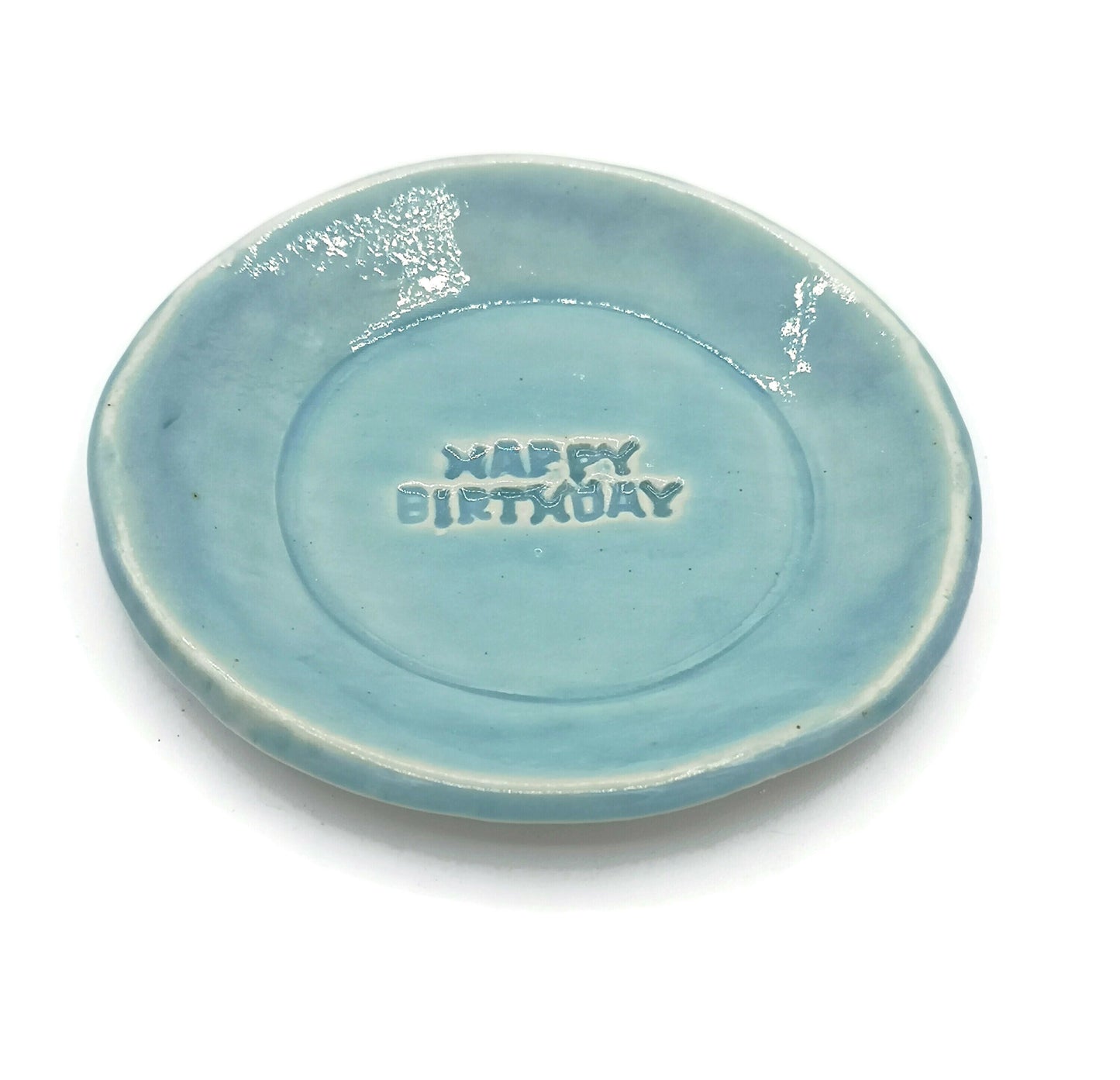 Handmade Ceramic Espresso Cup, Turquoise Blue Stoneware Mug Without Handle, Dishwasher Safe Coffee Cup And Saucer, Unique Best Gifts For Him - Ceramica Ana Rafael