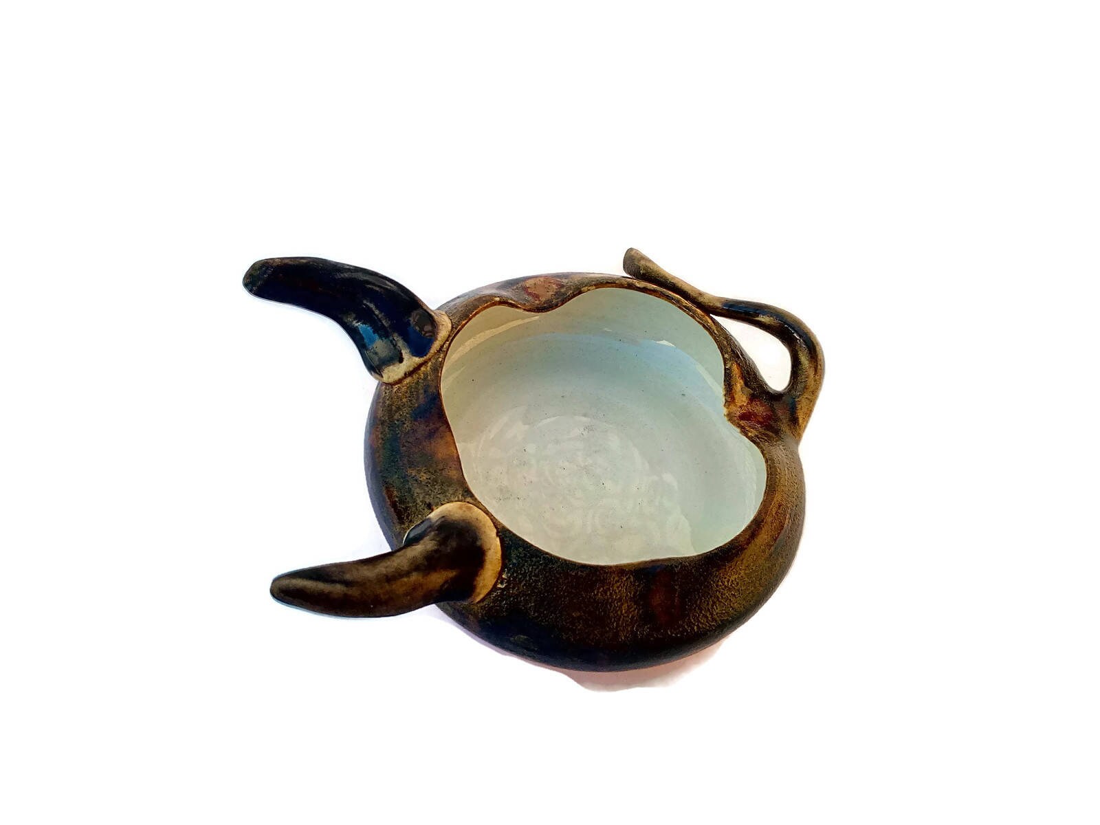 MODERN ASHTRAY, CERAMIC Ashtray, Handmade Pottery Cigar Ashray Decorative - Ceramica Ana Rafael