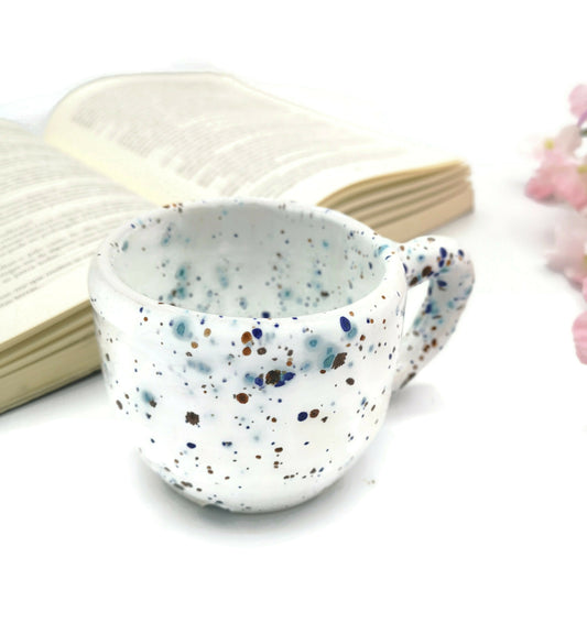 Confetti Mug, Large Coffee Mug, Best gifts For Him, Handmade Ceramic Mug, Mom Birthday Gift For Women, Dad Birthday Gift - Ceramica Ana Rafael