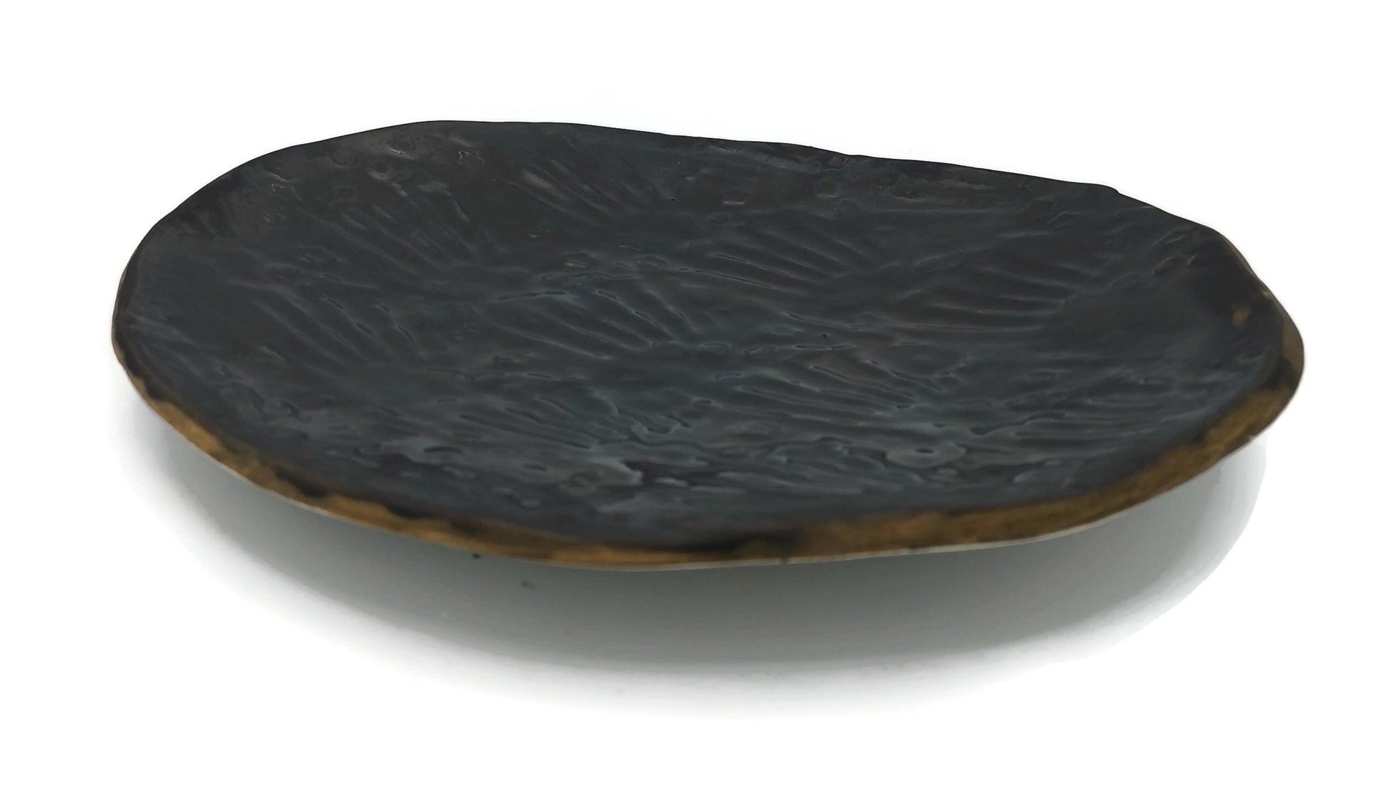 CERAMIC PLATE WALL Decor, Large Serving Plate Dining Room Decor, Unique Dinner Plate, 9th Wedding Anniverssary Gift For Couple, Mom Birthday - Ceramica Ana Rafael