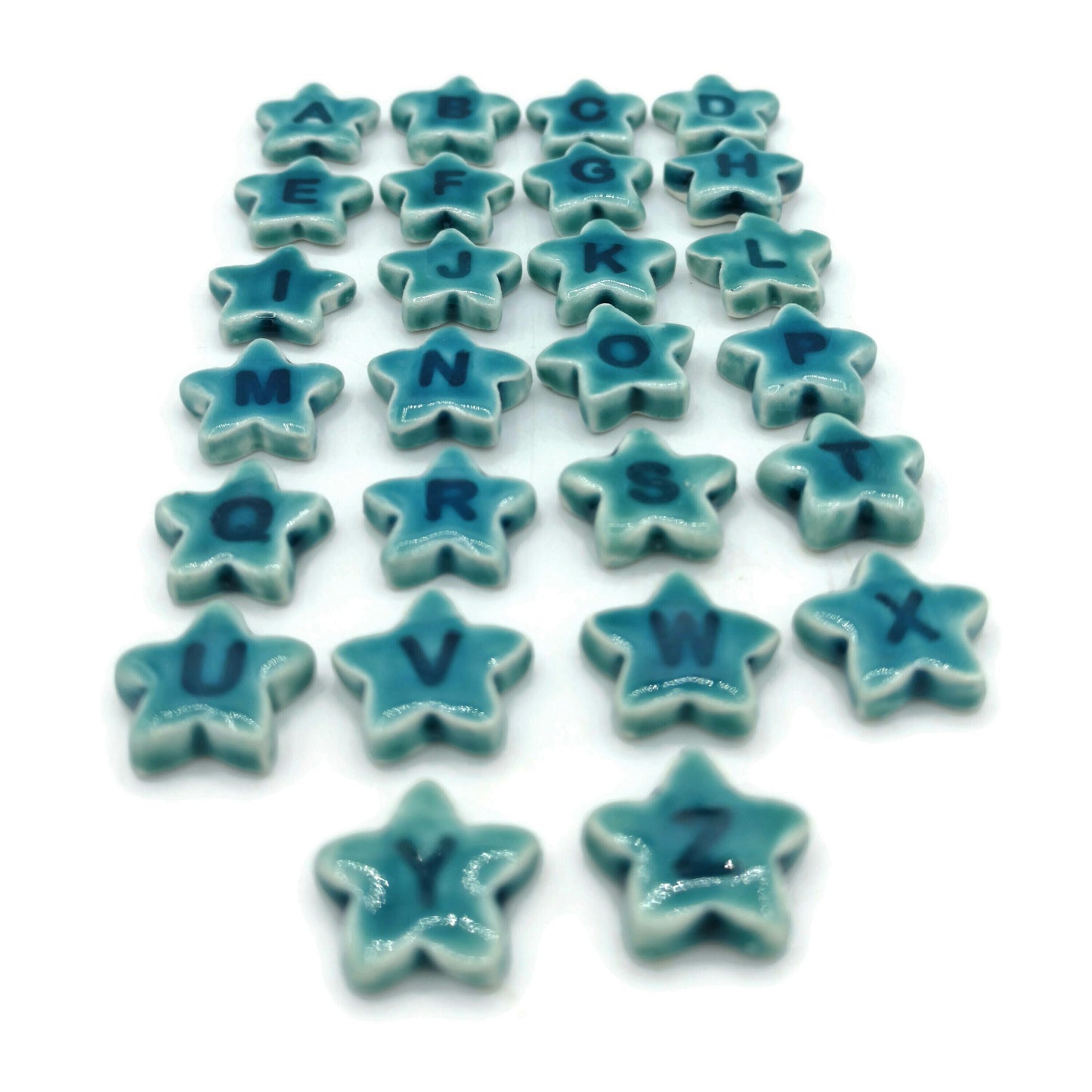 Custom Letter Cufflinks For Men, Personalized Engraved Initial Cuff links, 9th Anniversary Gift For Husband, Step Dad Birthday Gift For Him - Ceramica Ana Rafael