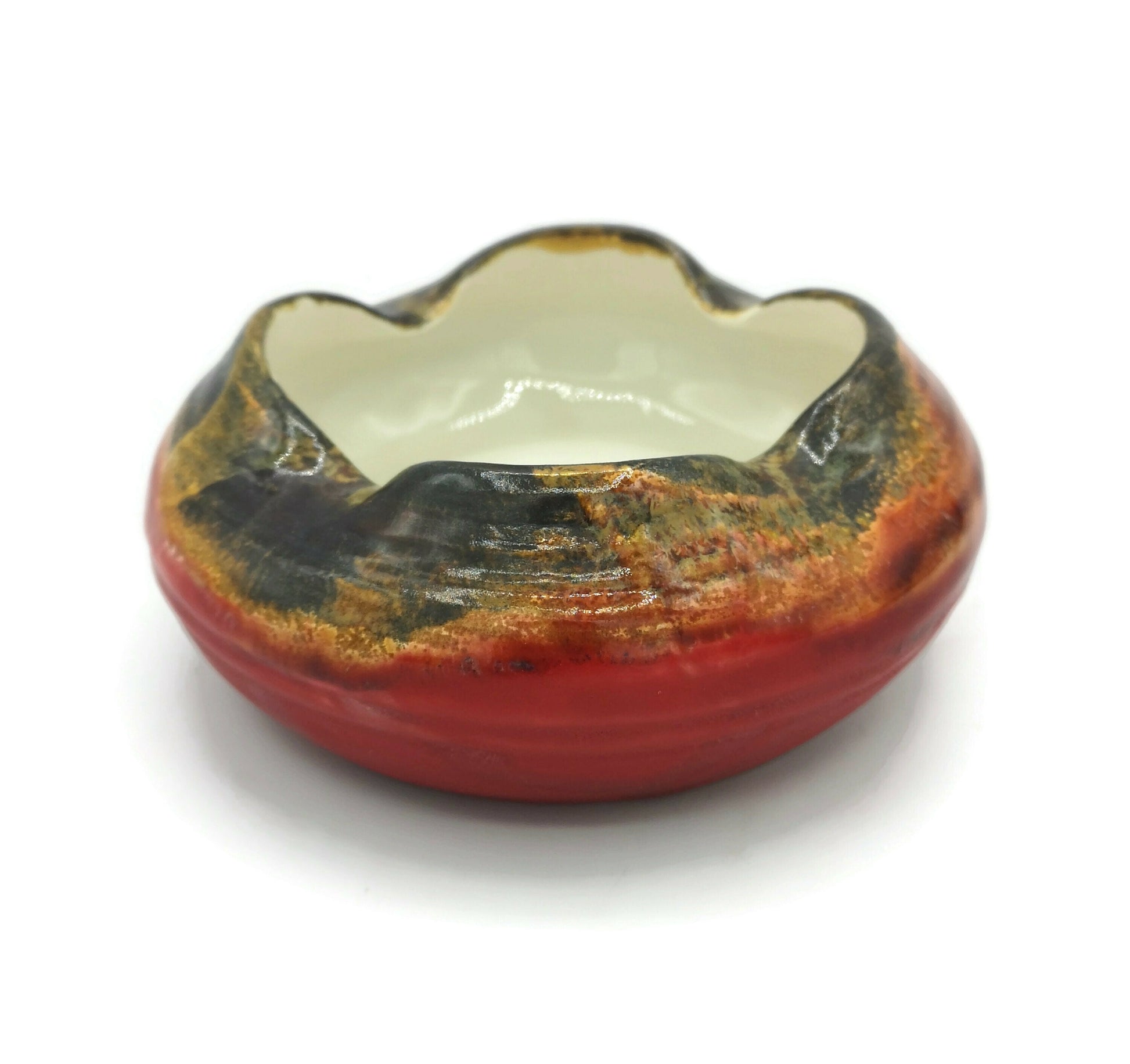 MODERN ASHTRAY, CERAMIC Ashtray, Handmade Pottery Cool Ashtray,Clay Ashtray For Fathers Day Gift - Ceramica Ana Rafael