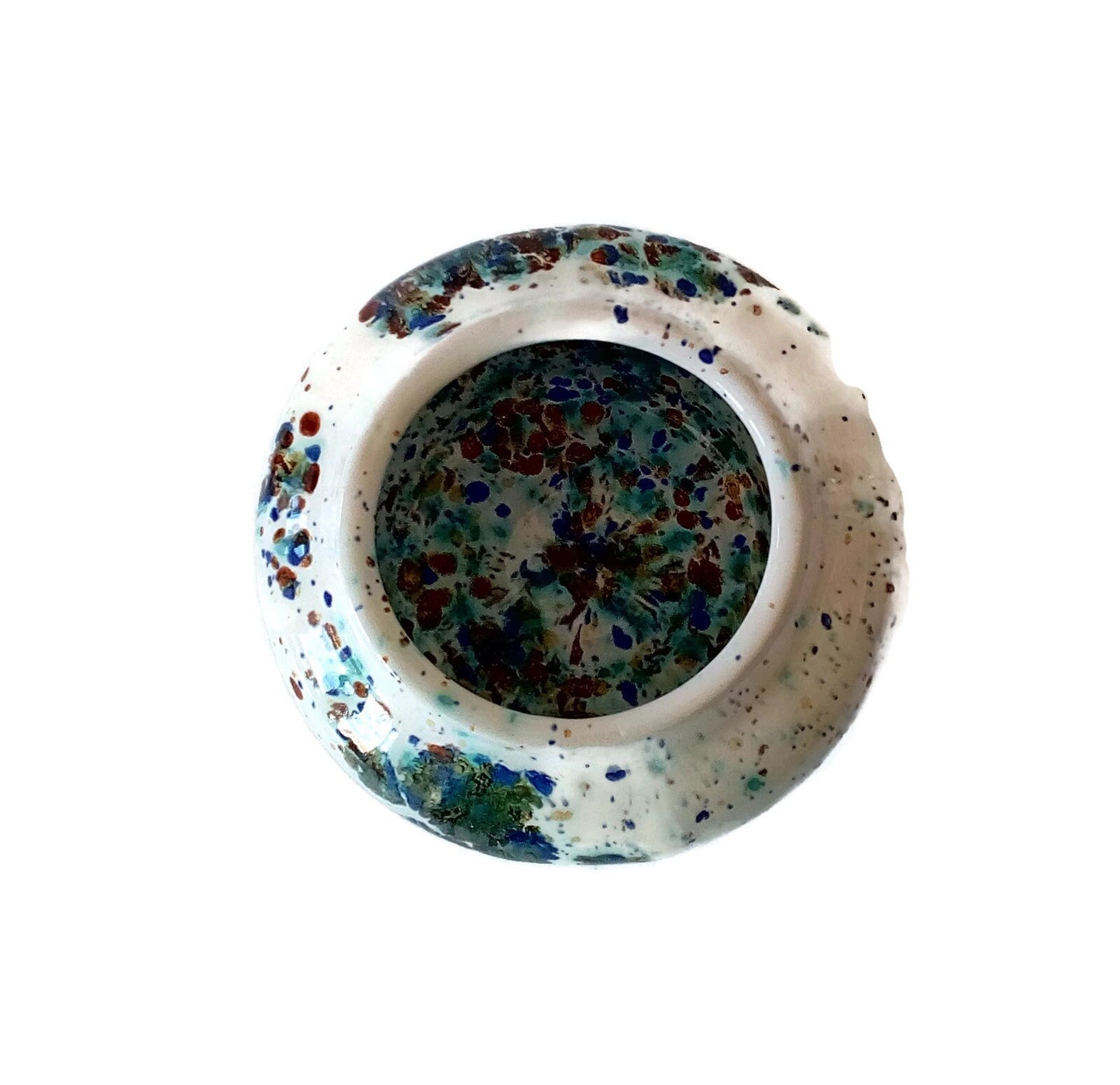 Handmade Ceramic Bud Vase, Speckled Modern Pottery Vase For Flowers, Unique House Warming Gifts For Couple, Custom Wedding Gift - Ceramica Ana Rafael