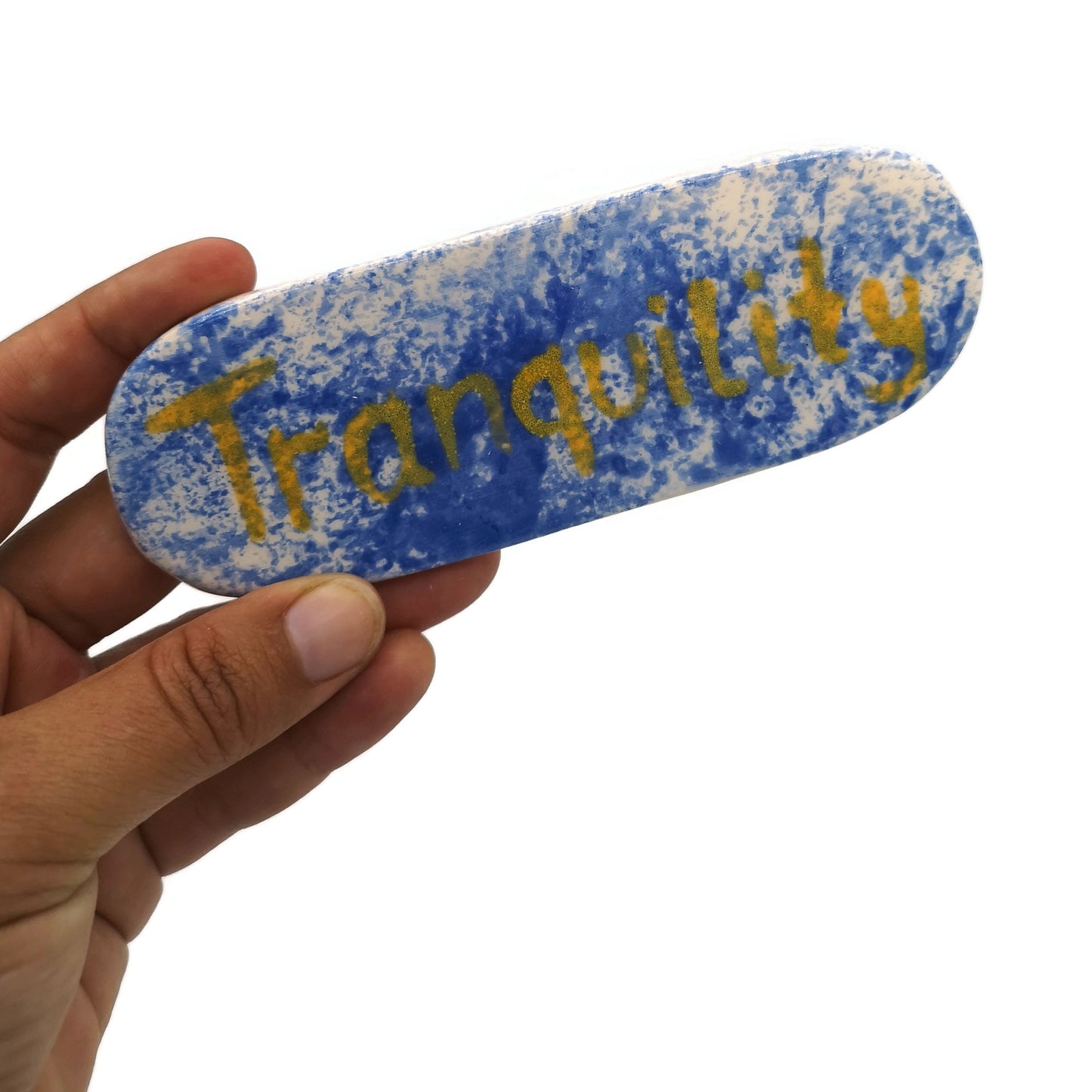 4Pcs Handwriting Ornament Wall Art, Housewarming Gift First Home, Trend Ceramic Tiles, Best Sellers Gifts For Women, Mom Birthday Gift - Ceramica Ana Rafael