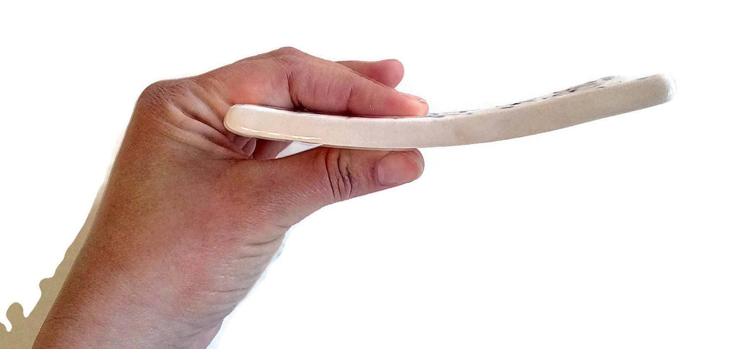 Floral Soap Bar Holder with drain, ceramic soap dish rectangular, sustainable gifts for men, eco friendly products - Ceramica Ana Rafael