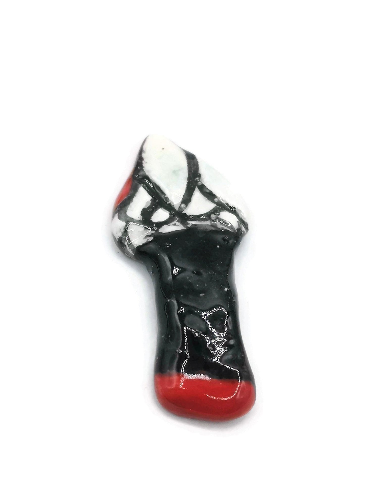 Handmade Ceramic Goose Neck Barnacle Magnet, Refrigerator Magnet, Beach Fridge Magnet For Decoration, Housewarming Gift Portuguese Souvenirs - Ceramica Ana Rafael