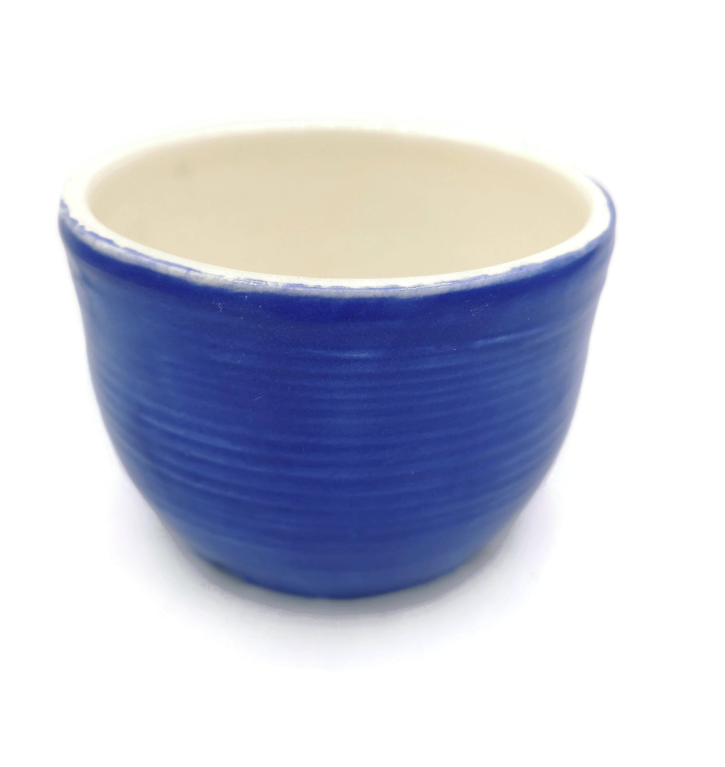 240ml/8oz Royal Blue Handmade Ceramic Mug For Him, Large Coffee Mug, Pottery Mug - Ceramica Ana Rafael