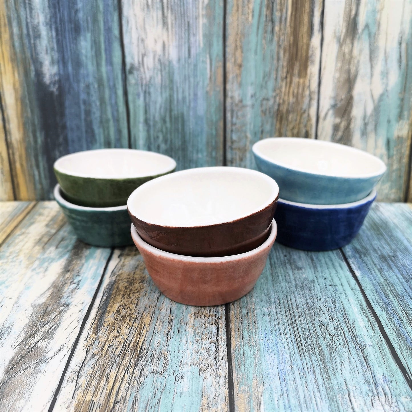 Small Ceramic Bowl Set Of 6, Serving Bowl, Unique Small Sauces Bowls To Serve Small Things, Decorative Bowl Housewarming Gift For New Home - Ceramica Ana Rafael