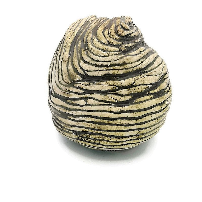 Handmade Ceramic Birdhouse Sculpture, Outdoor Rustic Garden Decor Best Gifts For Him, Garden Decoration Mom Birthday Gift From Daughter - Ceramica Ana Rafael