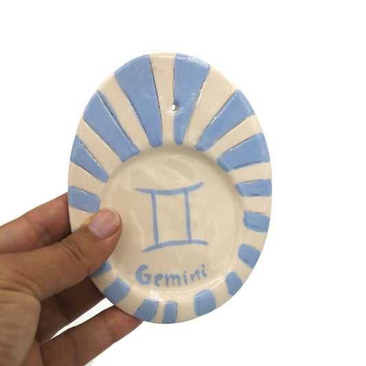 STICK INCENSE BURNER, Gemini Birthday Gift, Mothers Day Gift From Daughter, Incense Stick Holder, Clay Incense Tray, Mom Gift Best Sellers - Ceramica Ana Rafael
