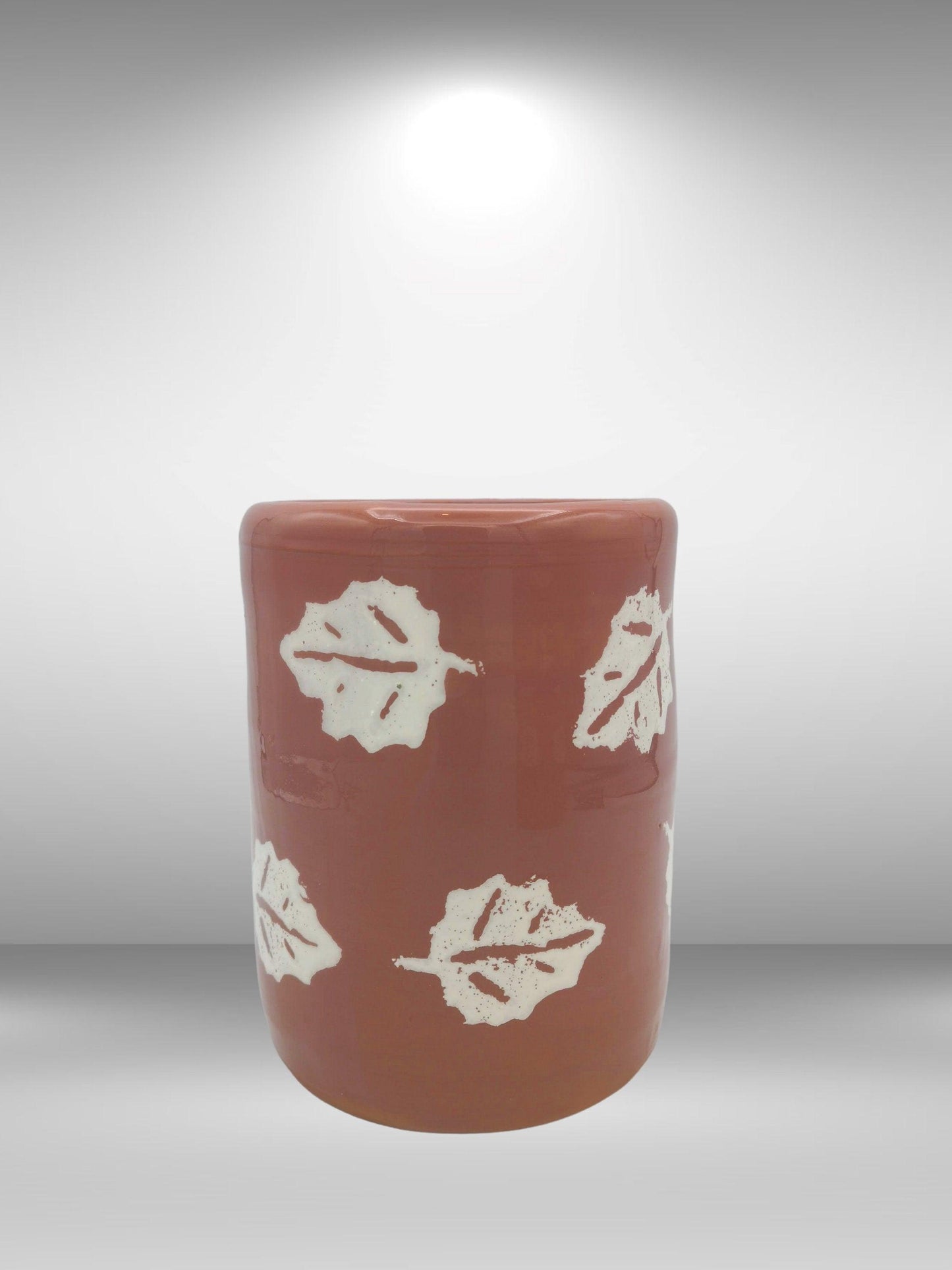 1Pc Handmade Ceramic Terracotta Vase Large Utensil Holder, Spoon Holder Farmhouse Decor House Warming Gifts New Home Paintbrush Holder Crock - Ceramica Ana Rafael