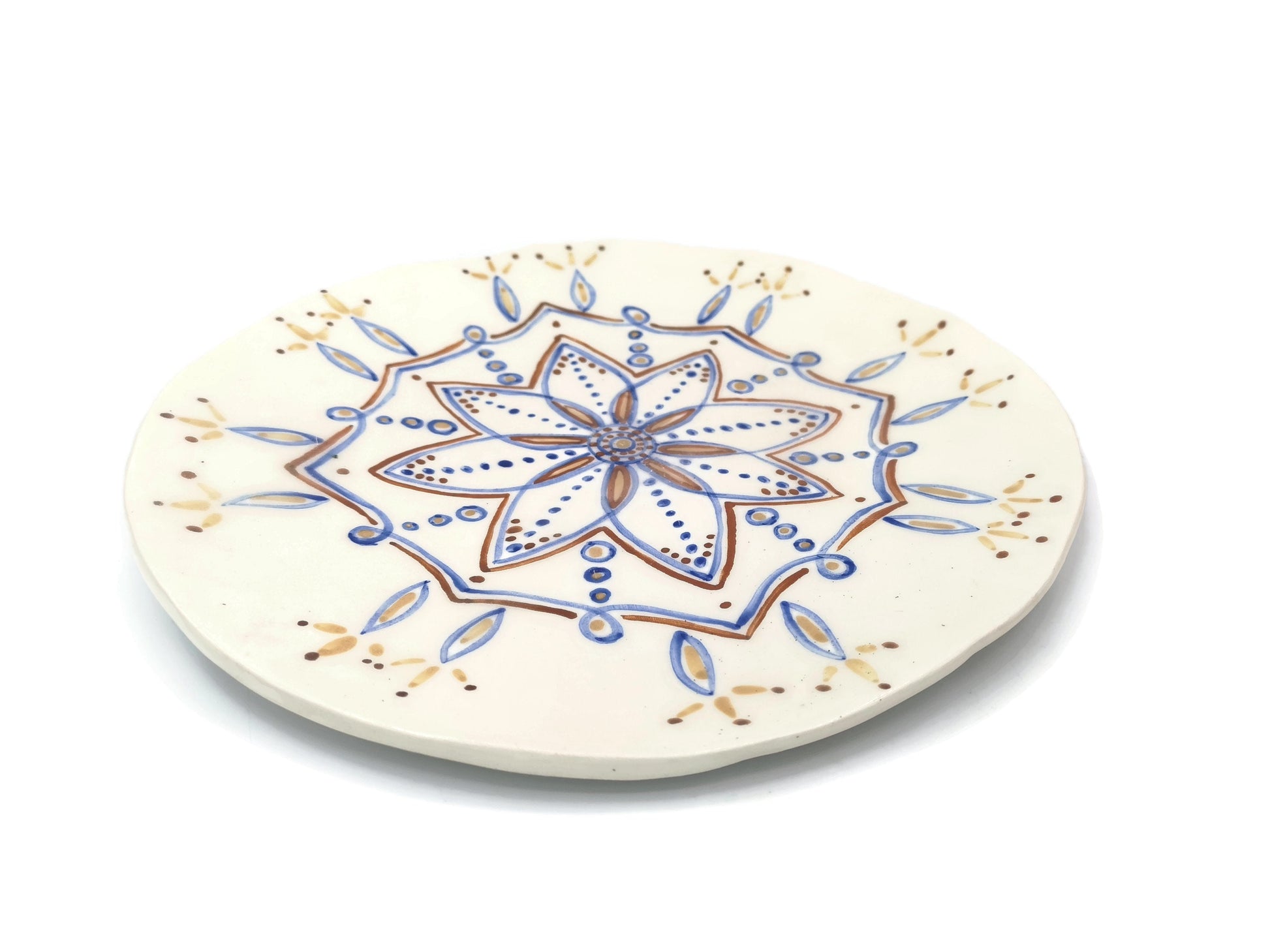 Large Ceramic Plates, Portuguese Pottery Plate, Mothers day gift From Daughter, Best Gifts For Her, Mom Birthday Gift For Women - Ceramica Ana Rafael