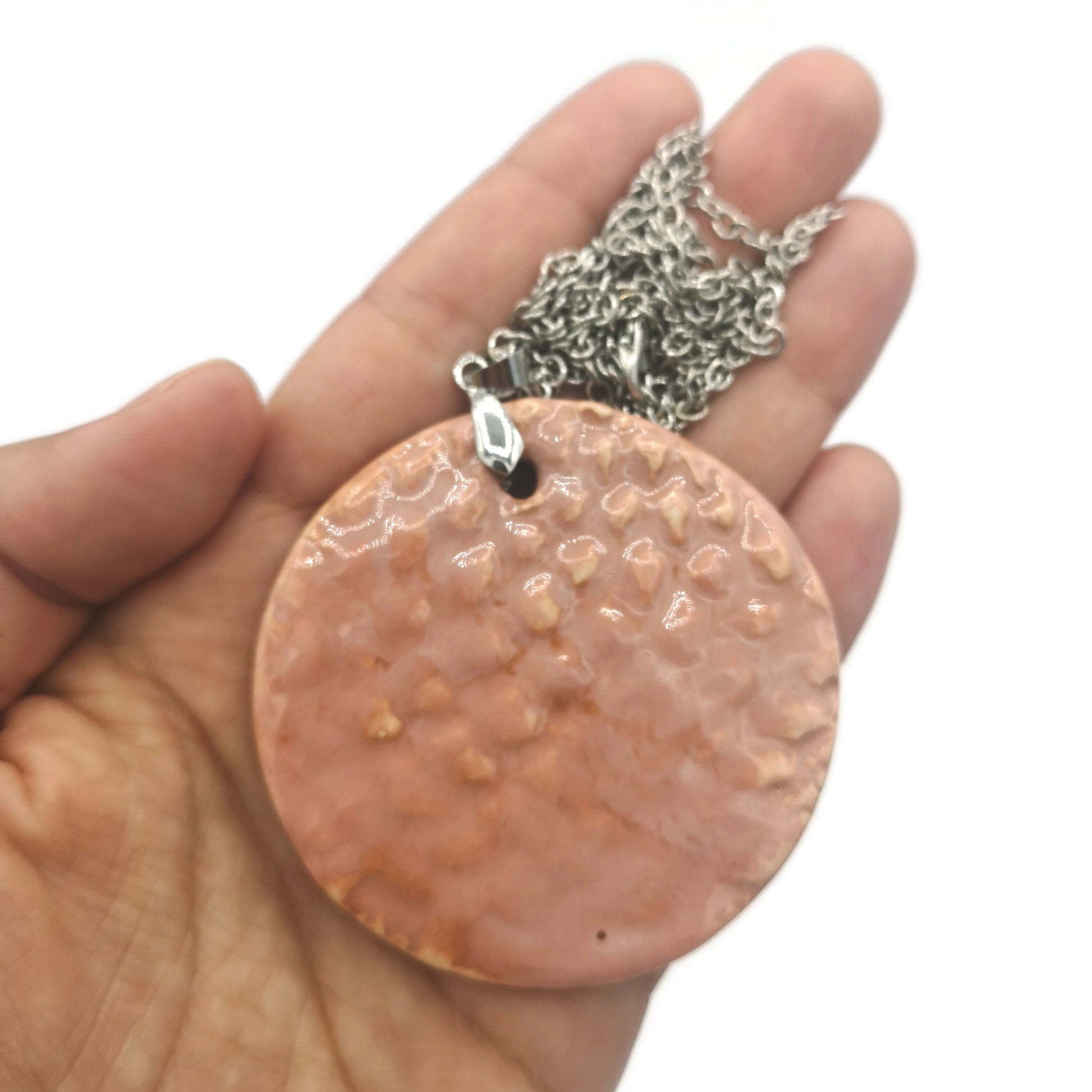 Everyday Necklace, Statement Pendant Necklace Trendy Best Gifts For Her, Aesthetic Mom Birthday Gift From Daughter - Ceramica Ana Rafael