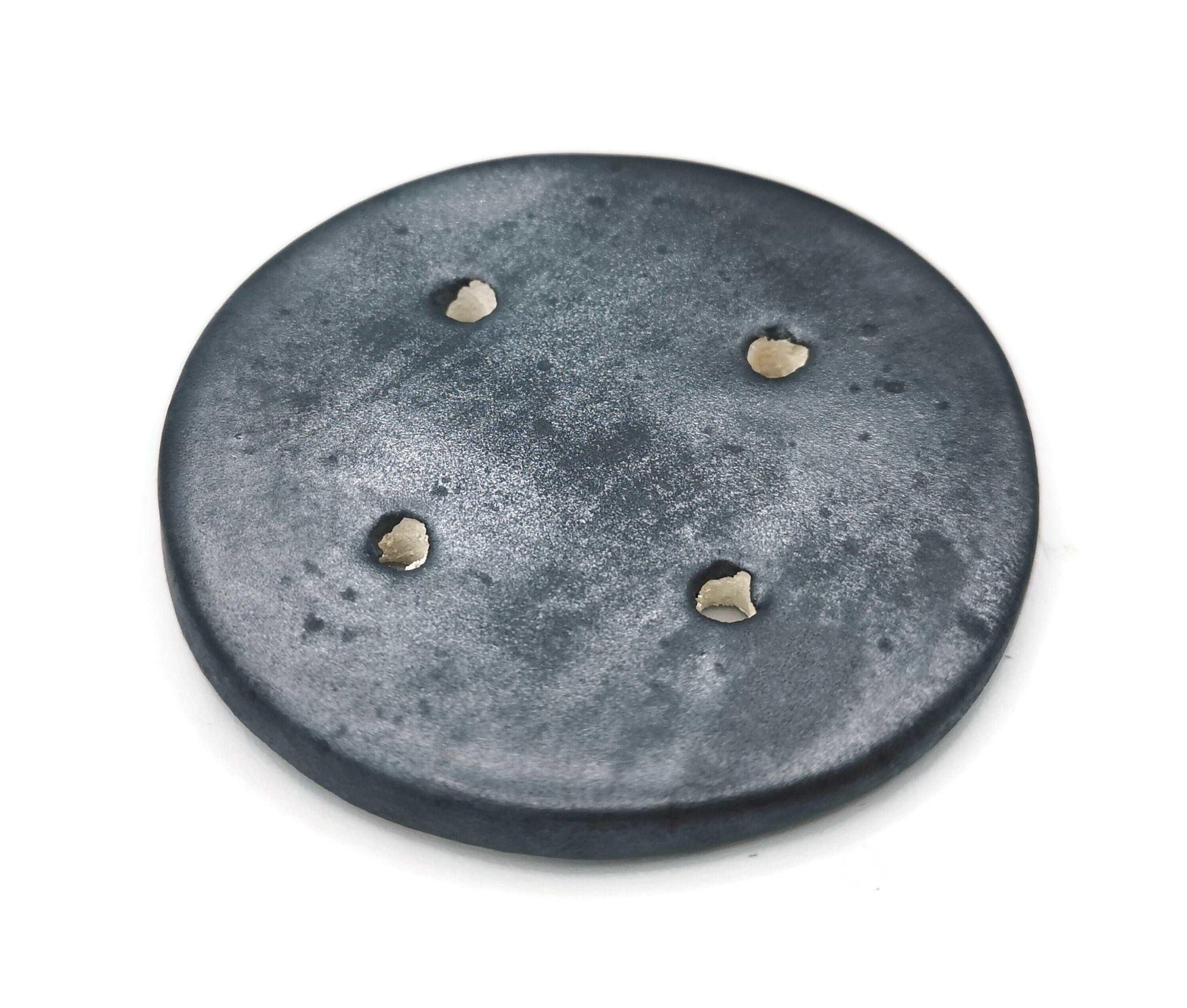 1Pc 65 mm Giant Sewing Buttons, Decorative Novelty Extra Large Buttons for Crafts, Handmade Ceramic Buttons for Coats, Jumbo Metallic Button